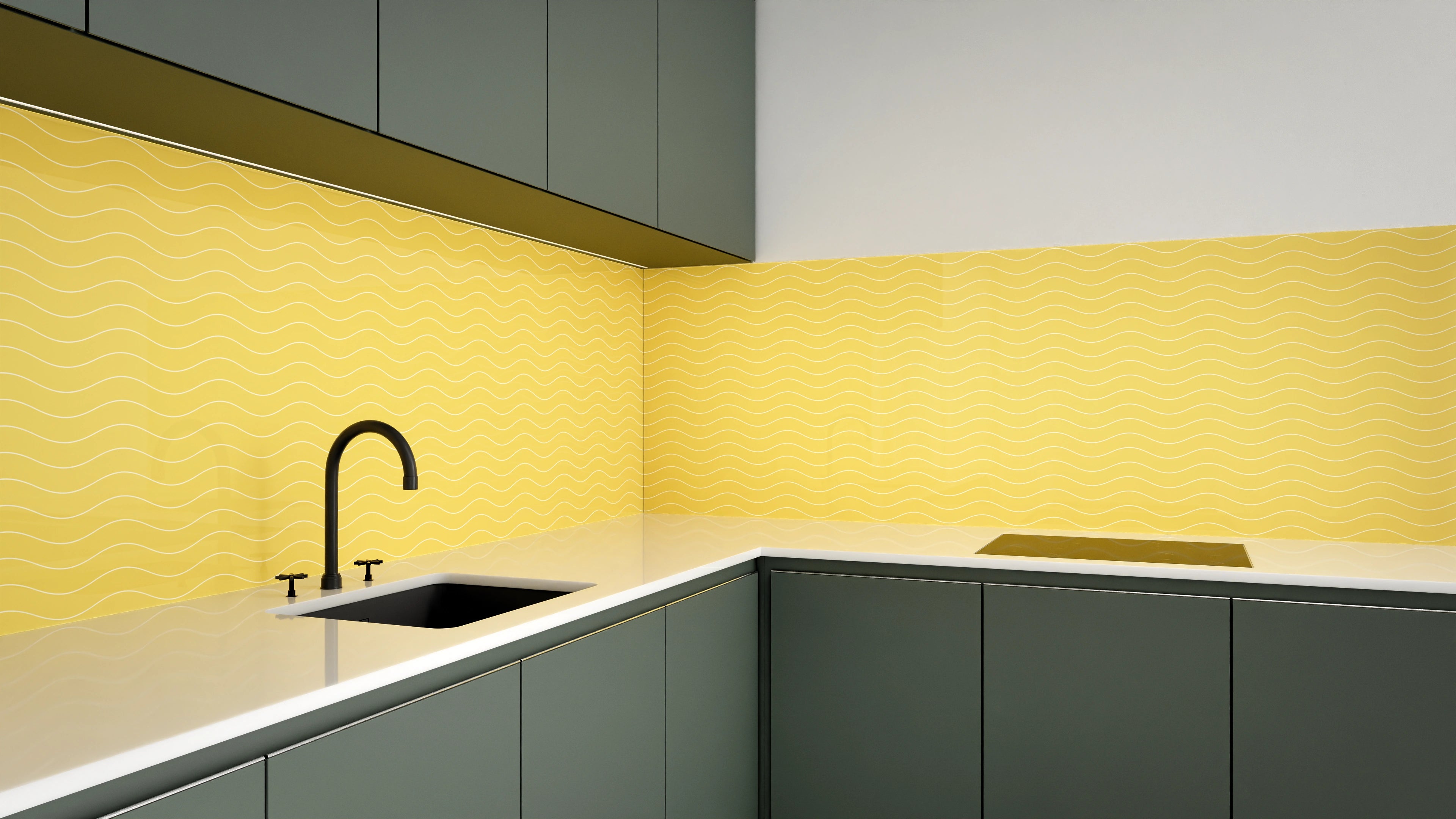 Küchenrückwand - Onde - Abisso - Oro Slide 3