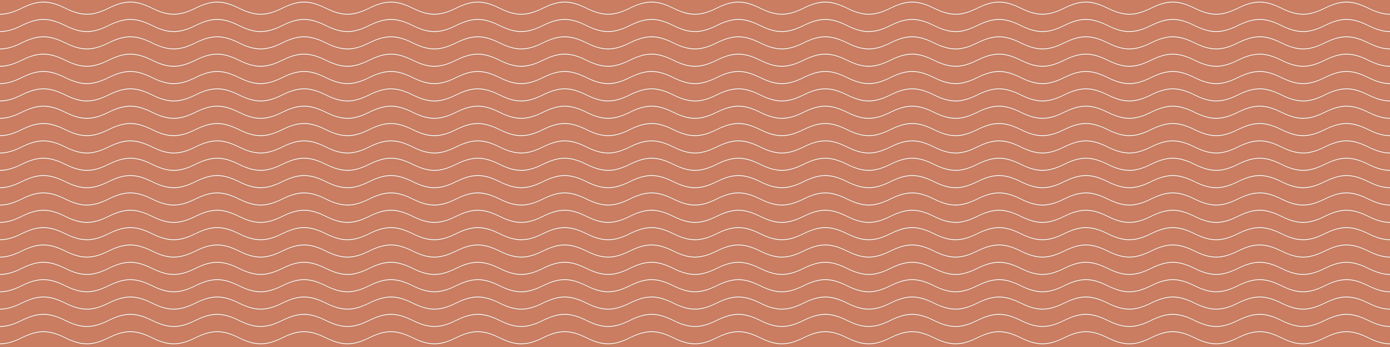 Küchenrückwand - Onde - Abisso - Terracotta