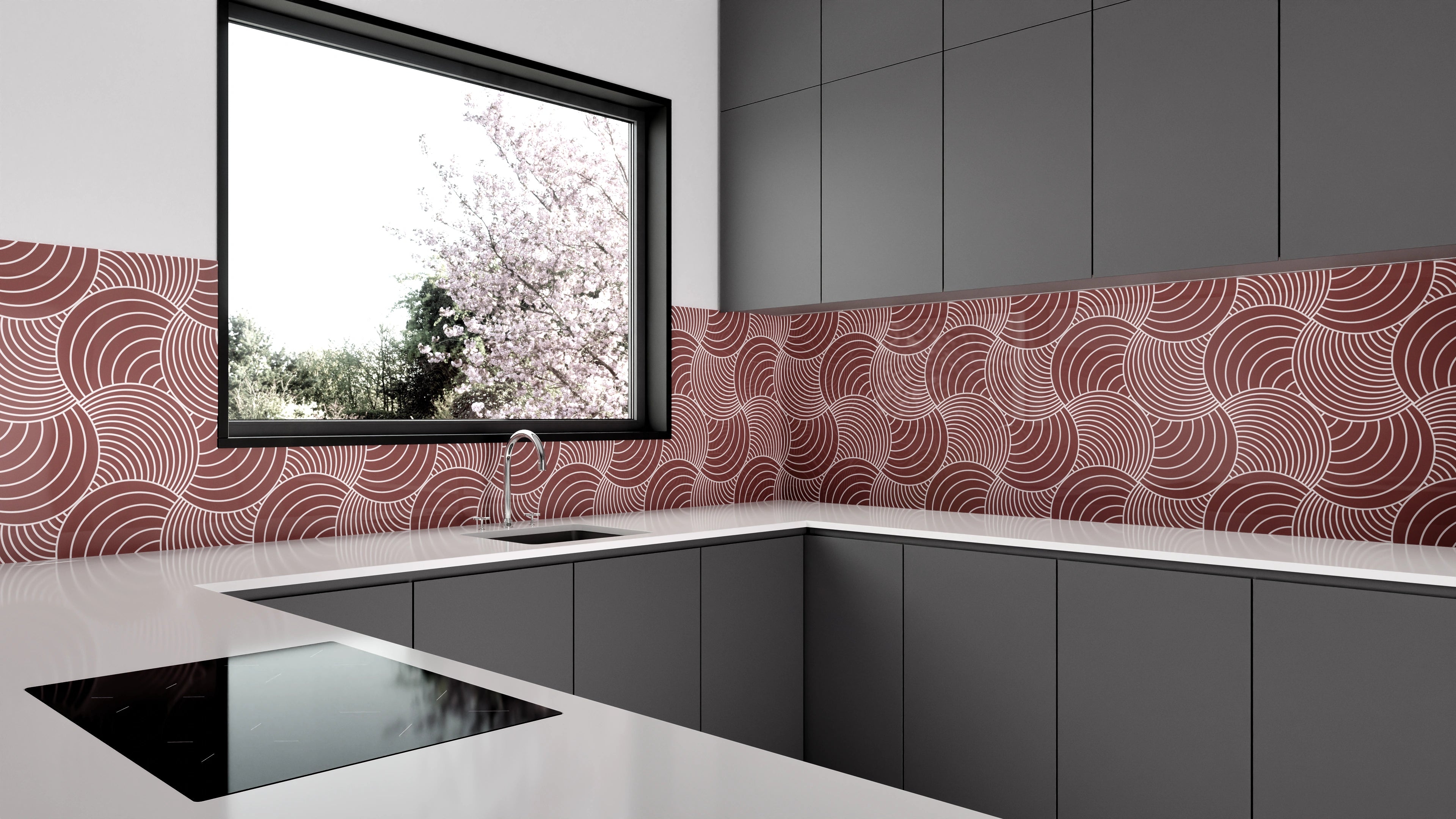 Küchenrückwand - Onde - Immaginario - Mattone Slide 1