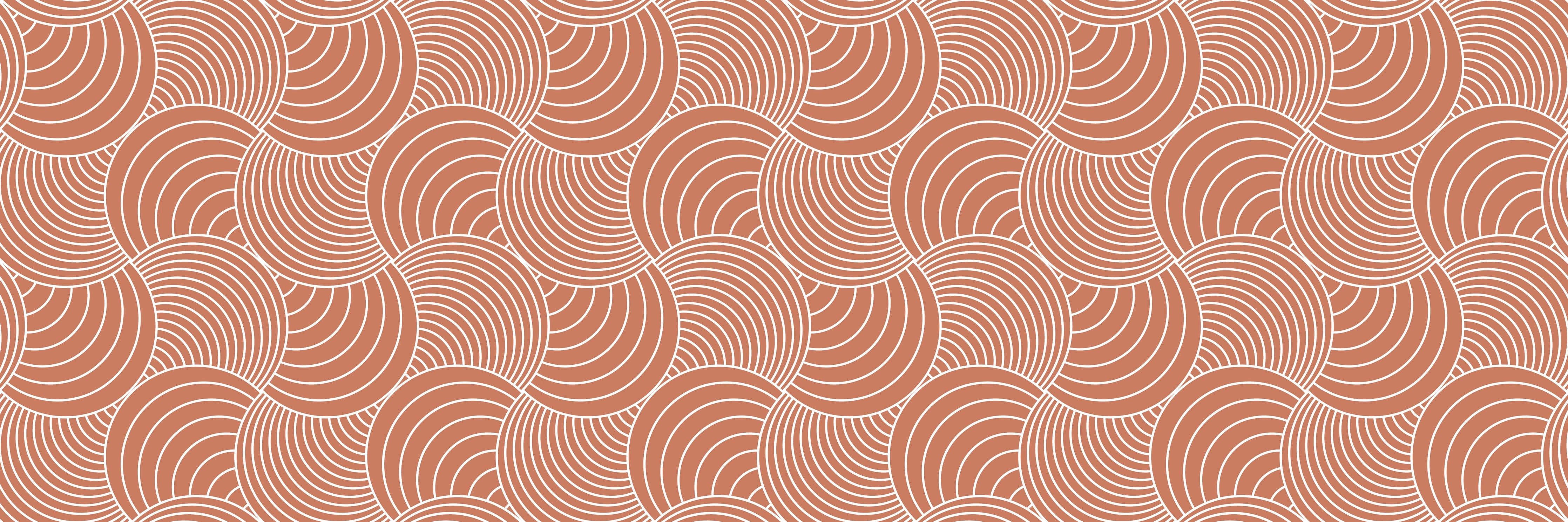Küchenrückwand - Onde - Immaginario - Terracotta