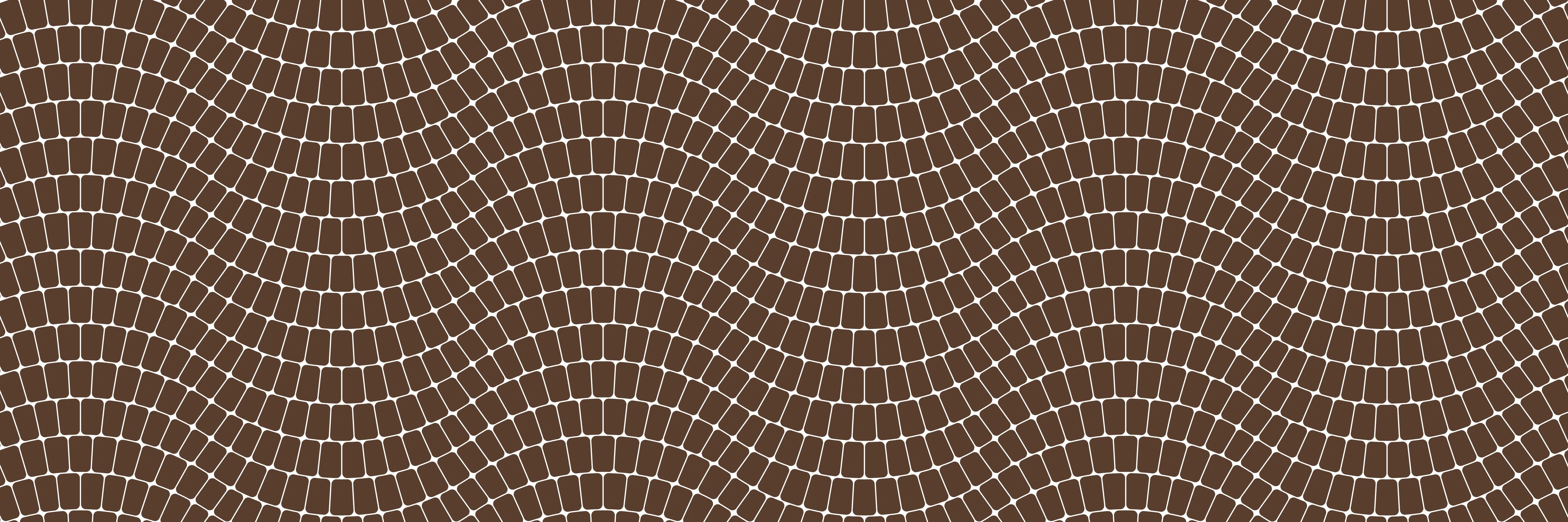 Küchenrückwand - Onde - Sinuoso - Caffè