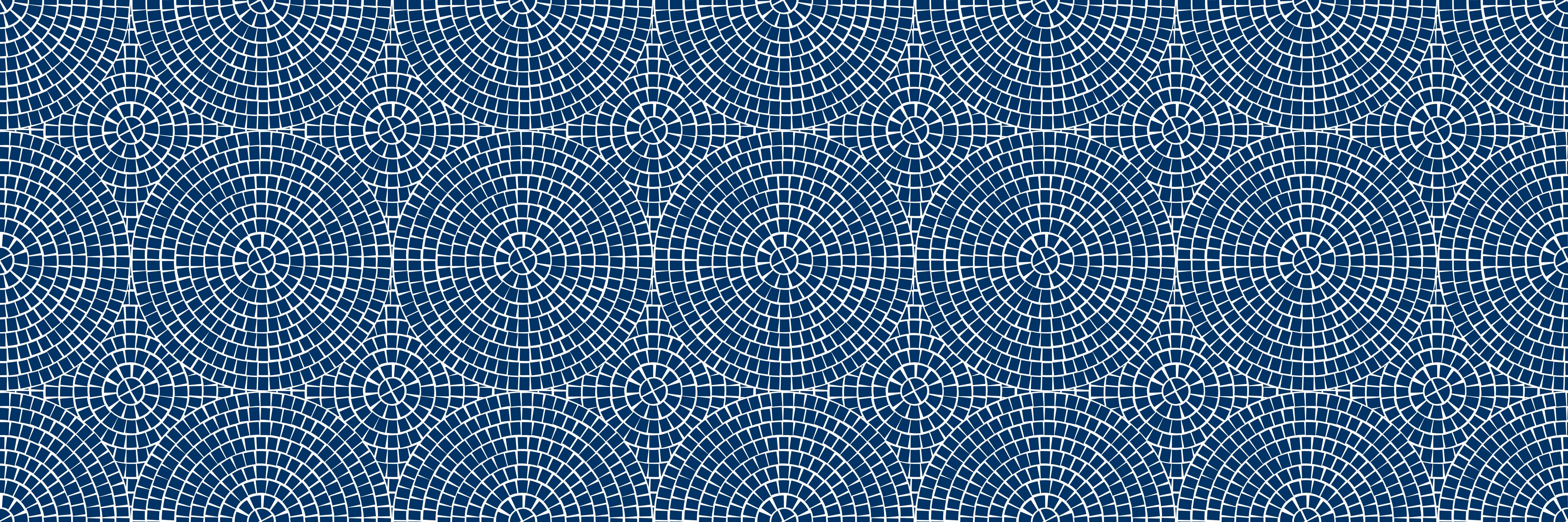 Küchenrückwand - Pietre - Mosaico - Blu notte
