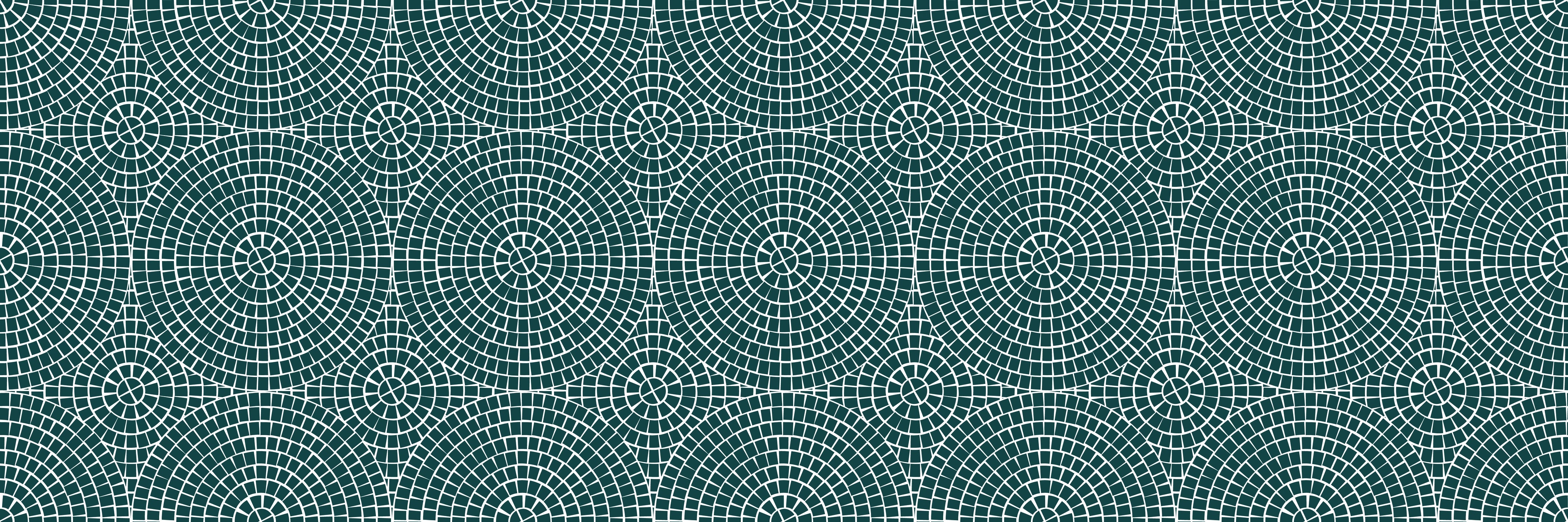 Küchenrückwand - Pietre - Mosaico - Verde petrolio