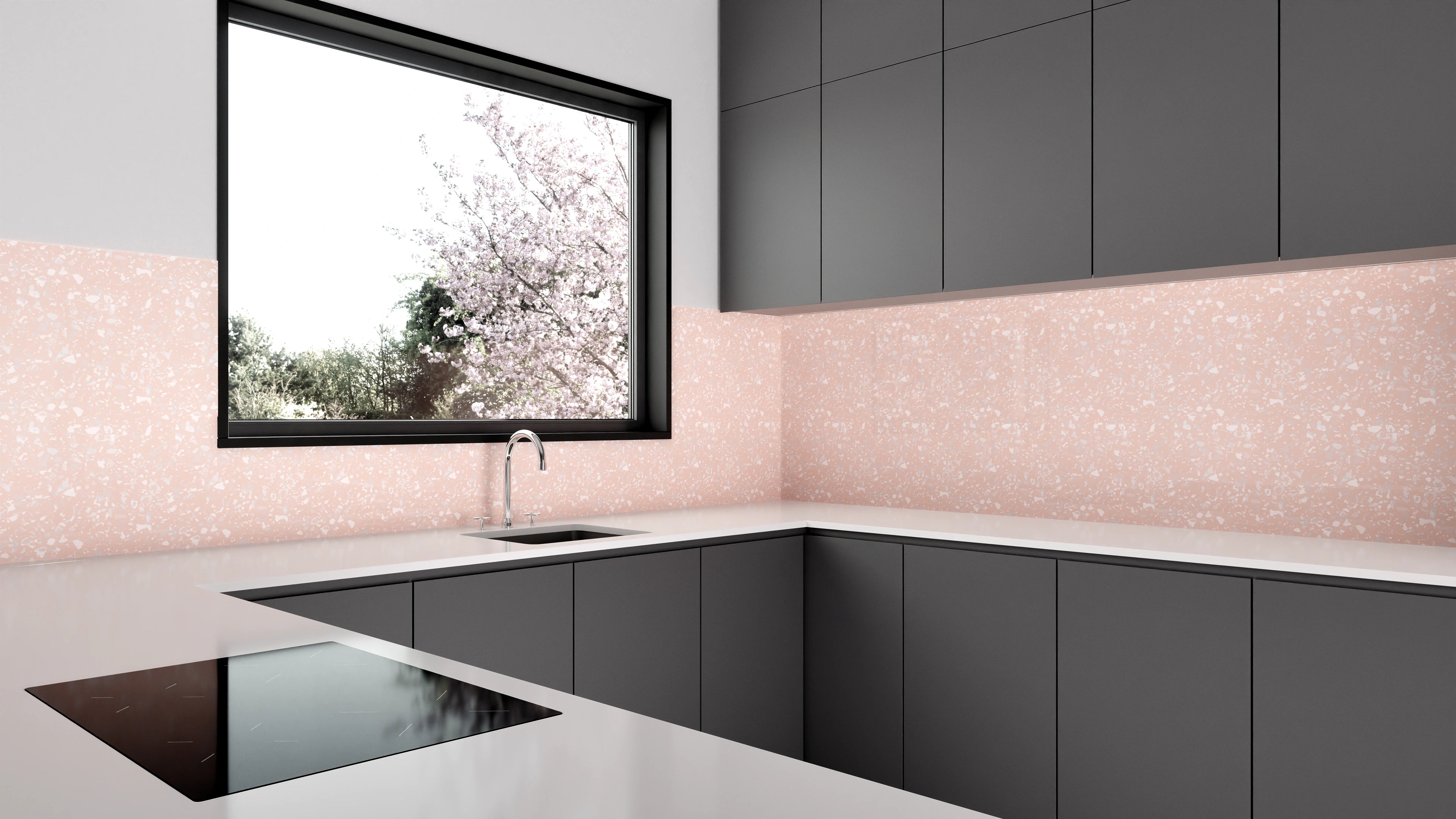 Küchenrückwand - Pietre - Terrazzo - Cipria Slide 1