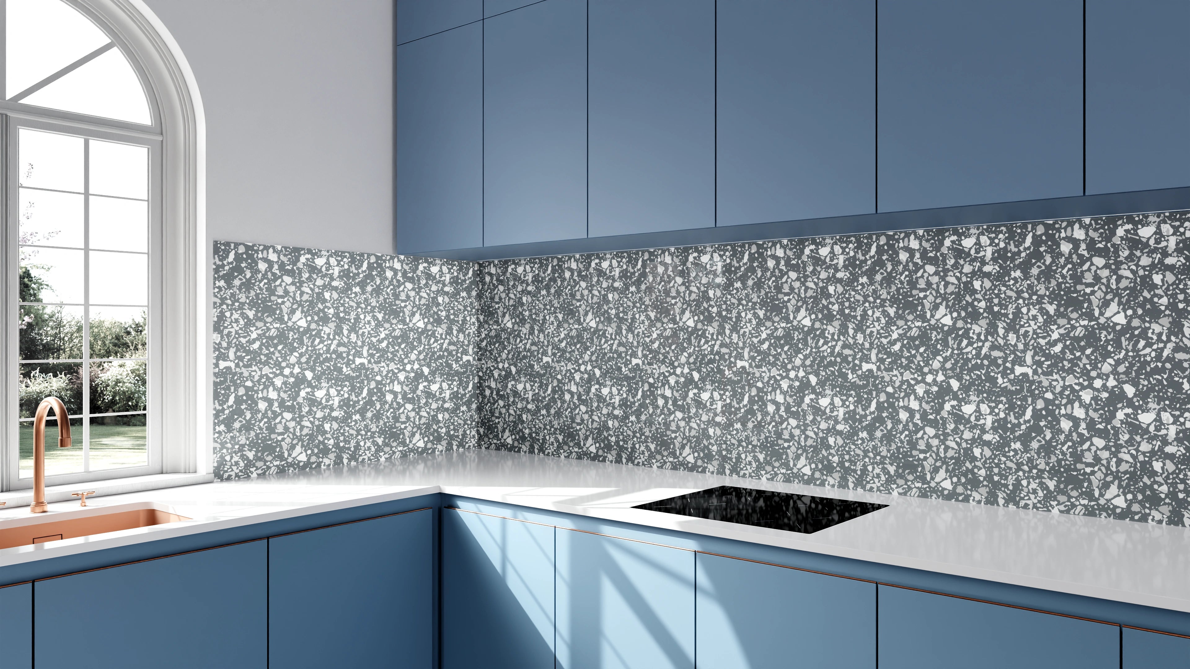 Küchenrückwand - Pietre - Terrazzo - Piombo Slide 2