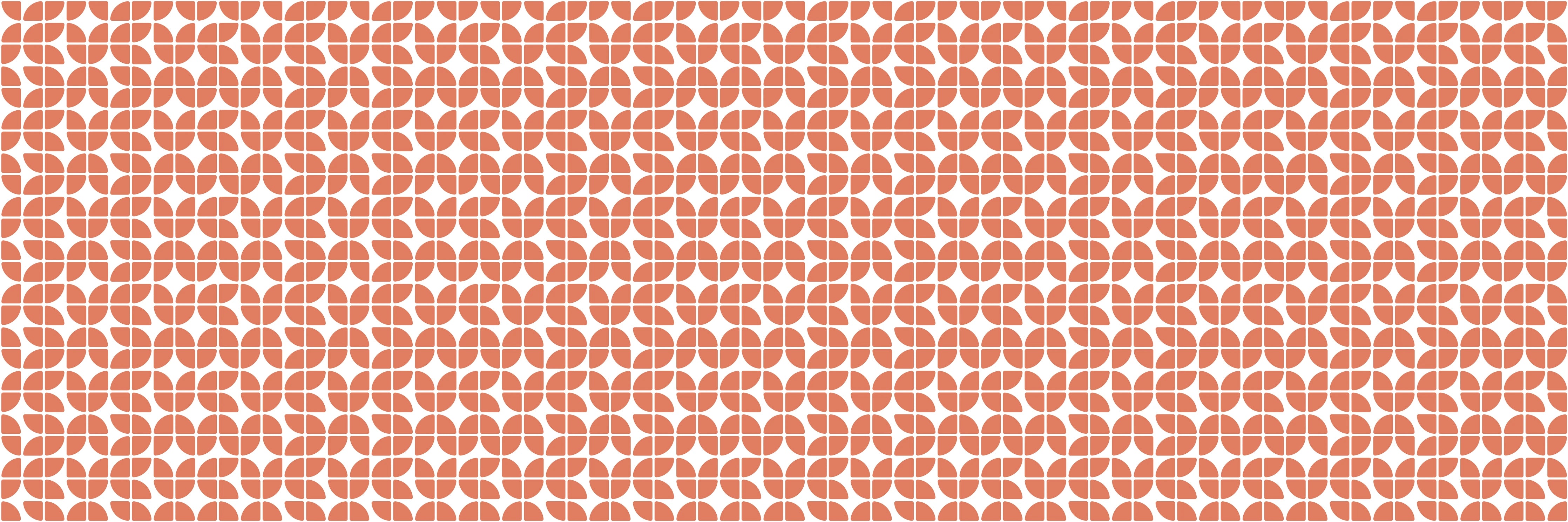 Küchenrückwand - Retro - Grazia - Terracotta