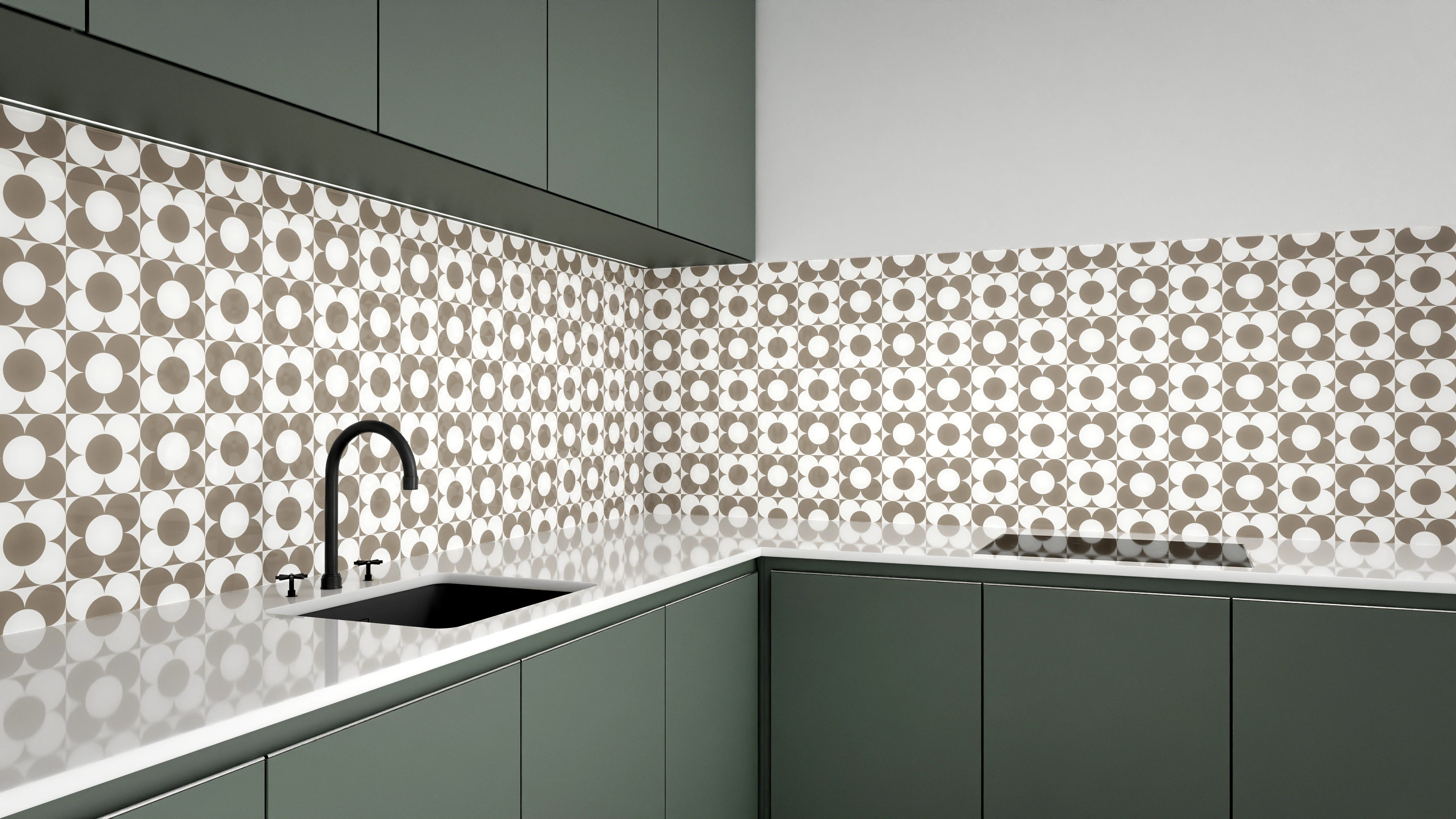 Küchenrückwand - Retro - Primavera - Tortora Slide 3