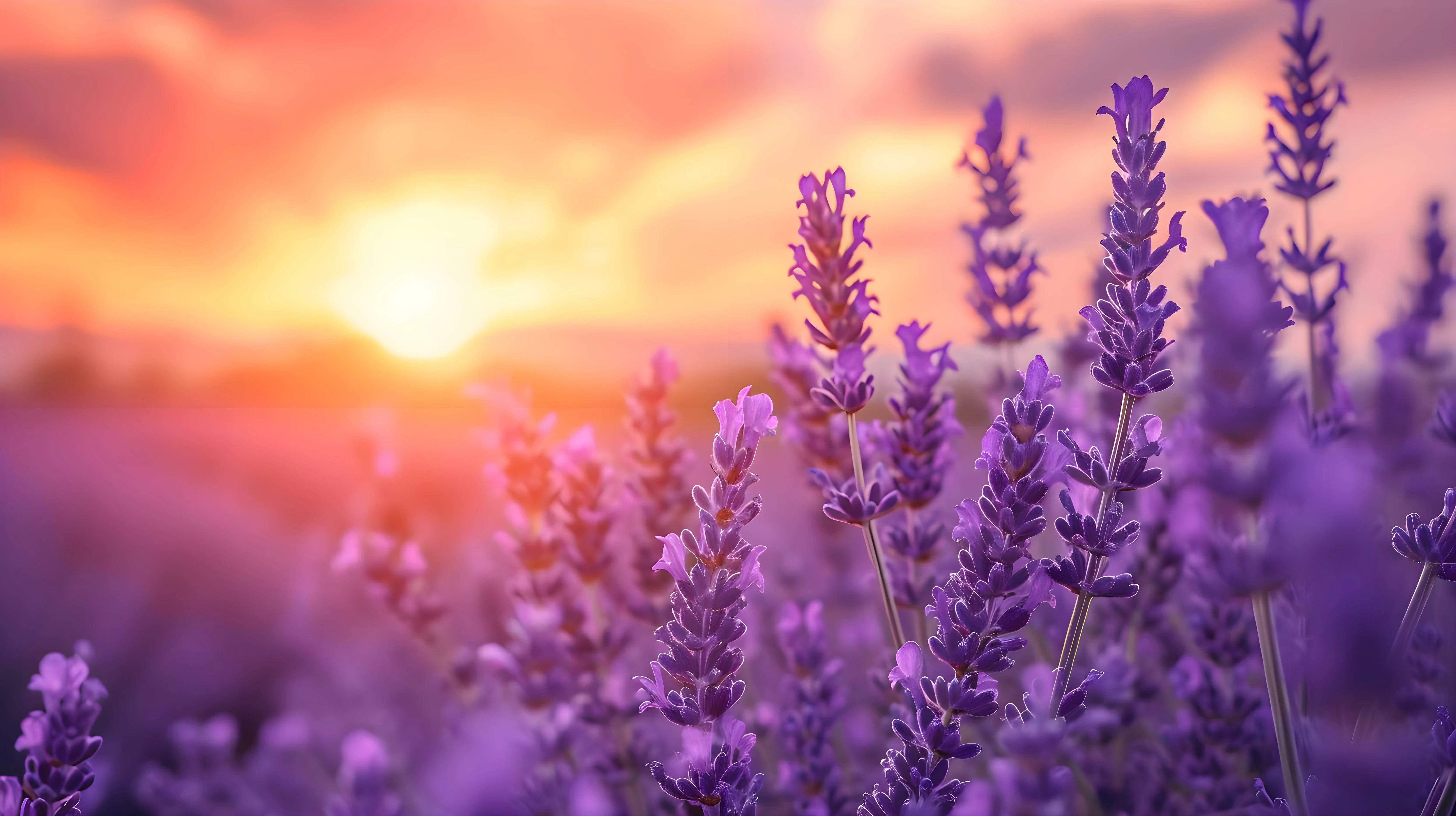 Duschrückwand - Lavender