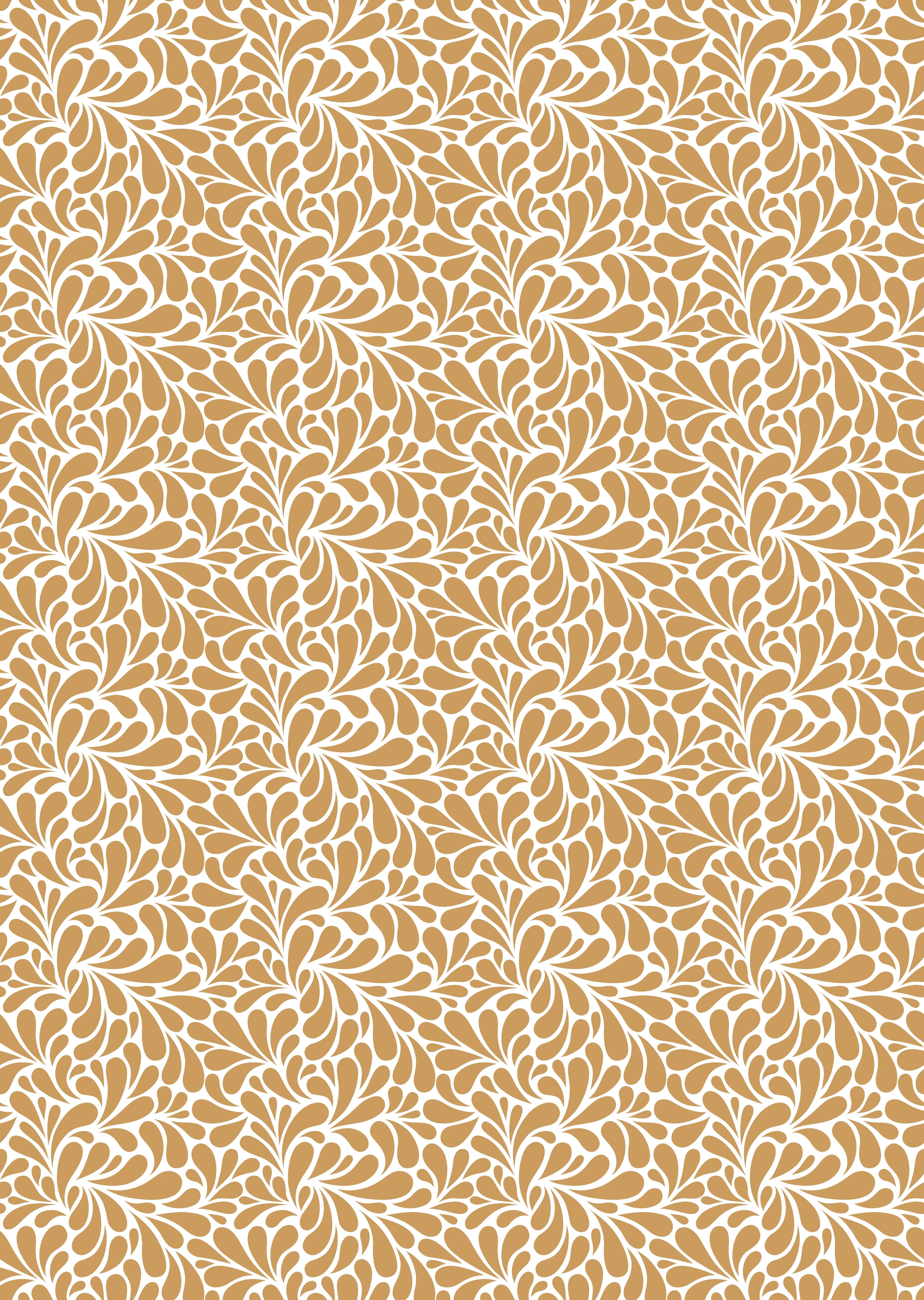 Duschrückwand - Natura - Petaloso - Ocra