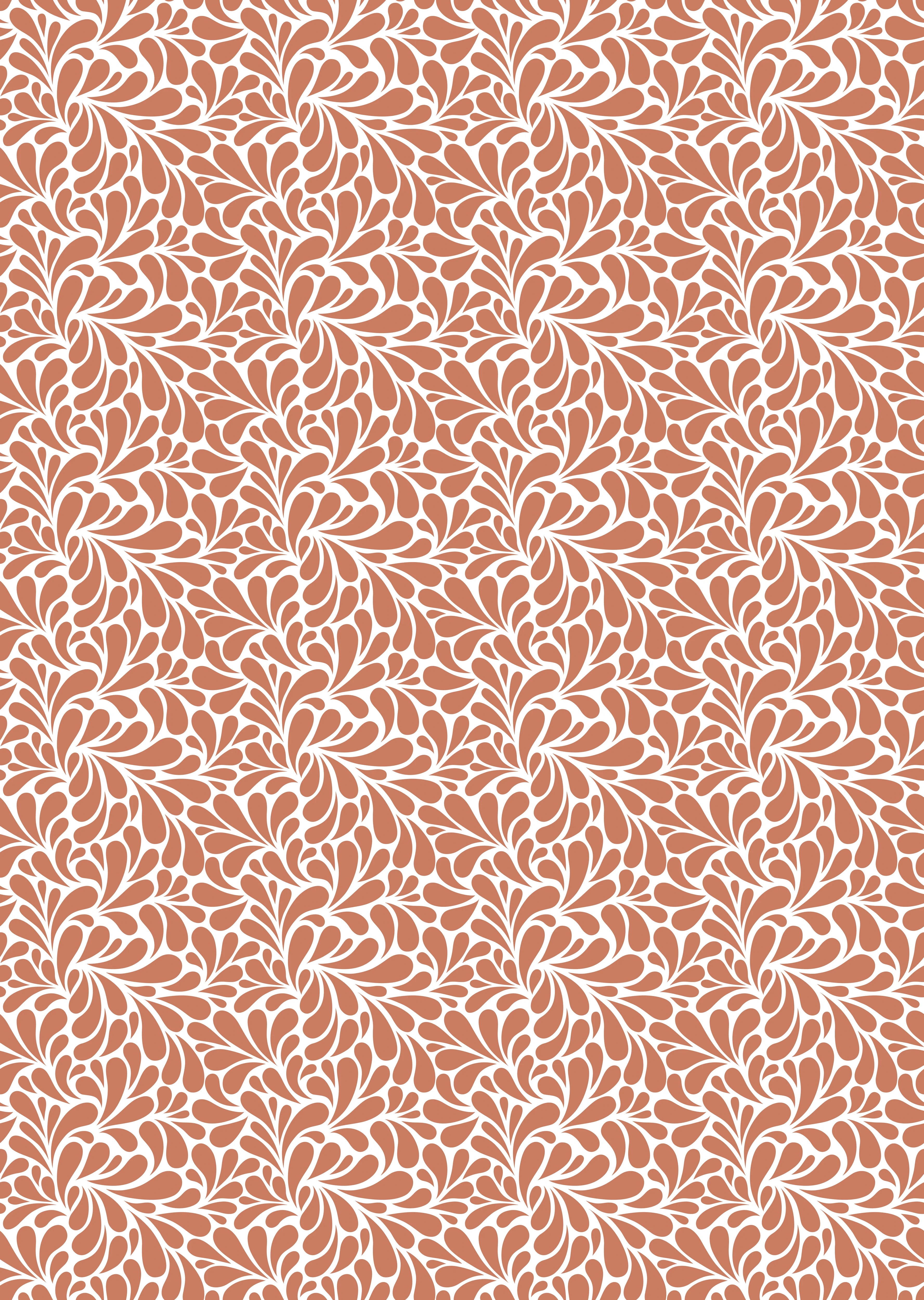 Duschrückwand - Natura - Petaloso - Terracotta