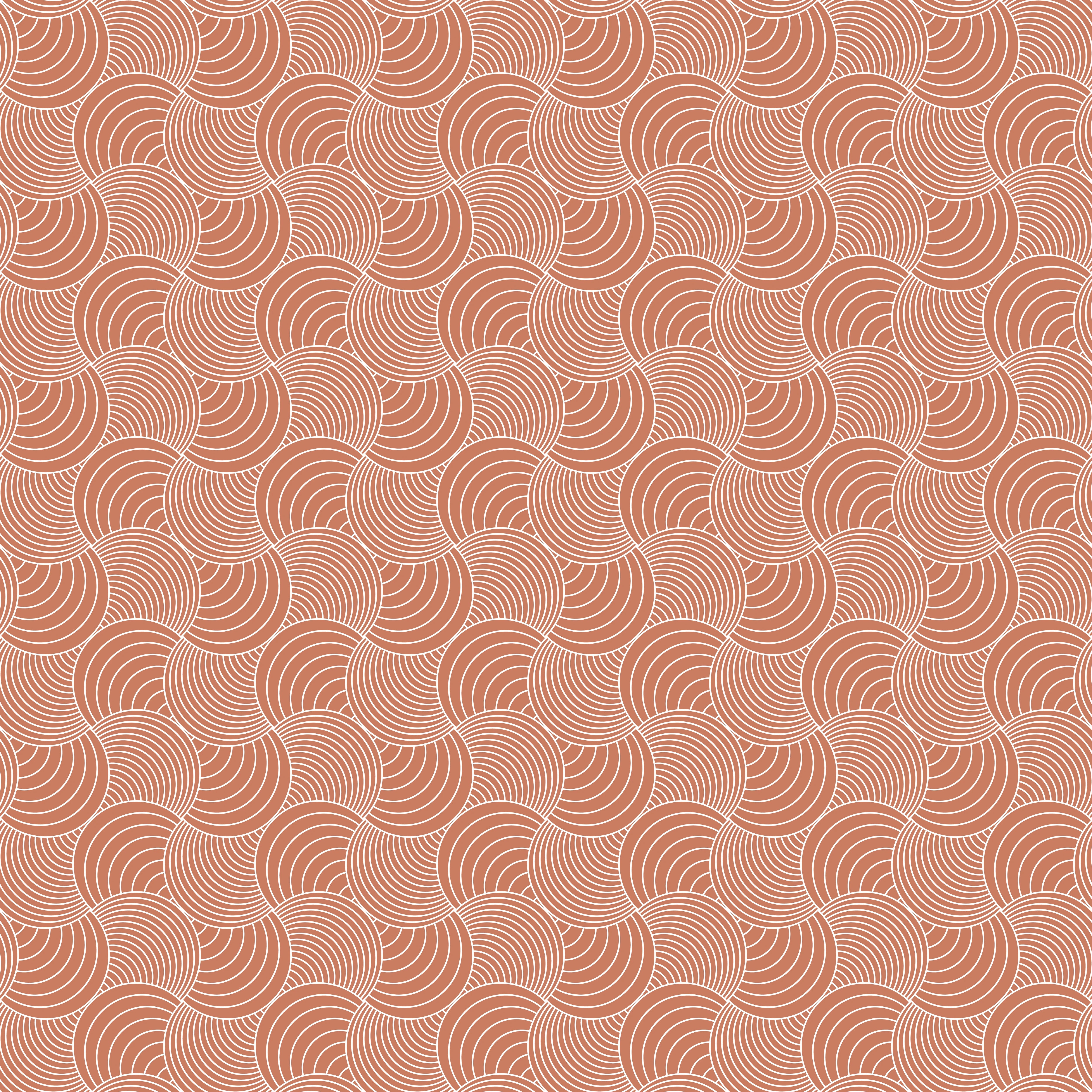 Duschrückwand - Onde - Immaginario - Terracotta