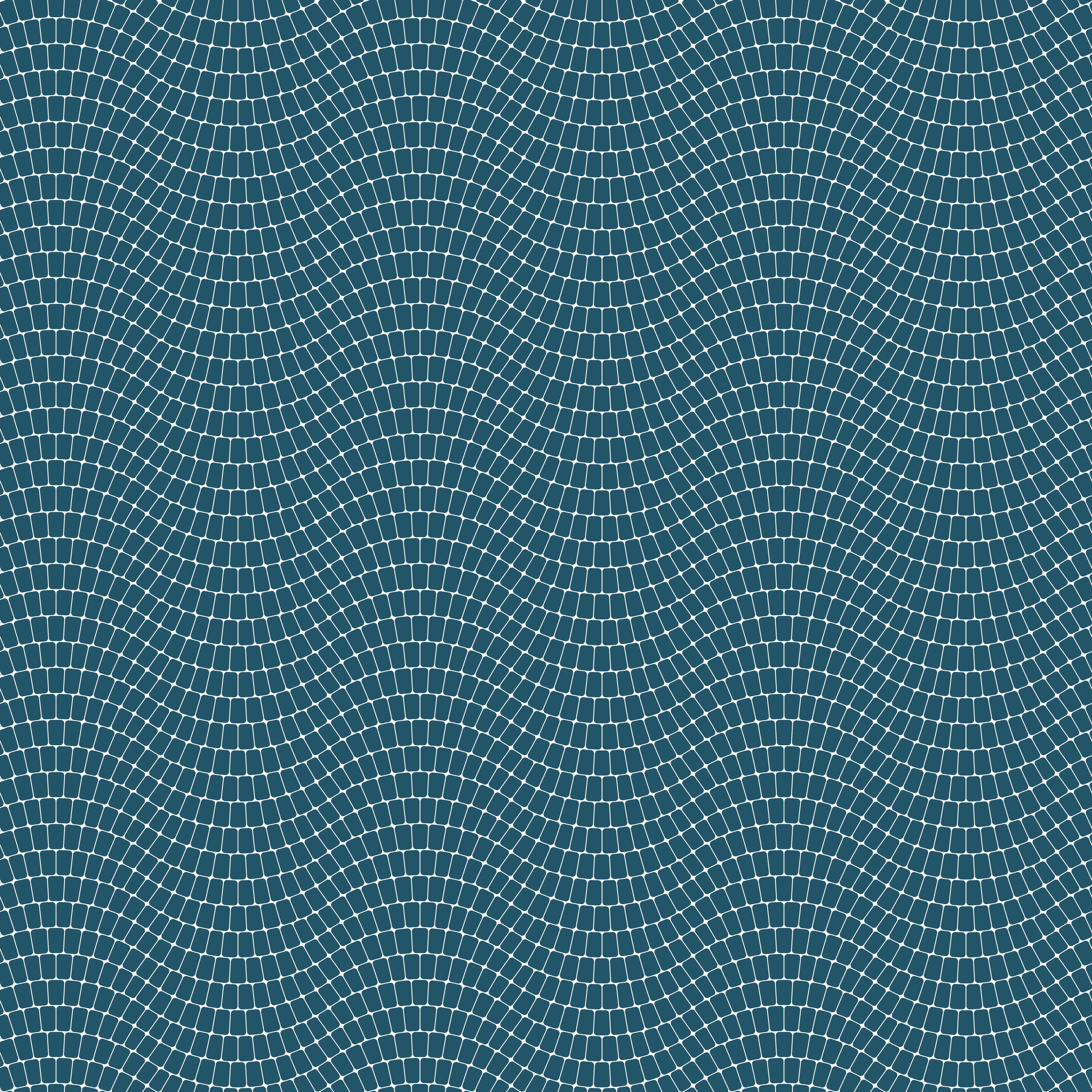 Duschrückwand - Onde - Sinuoso - Blu Petrolio