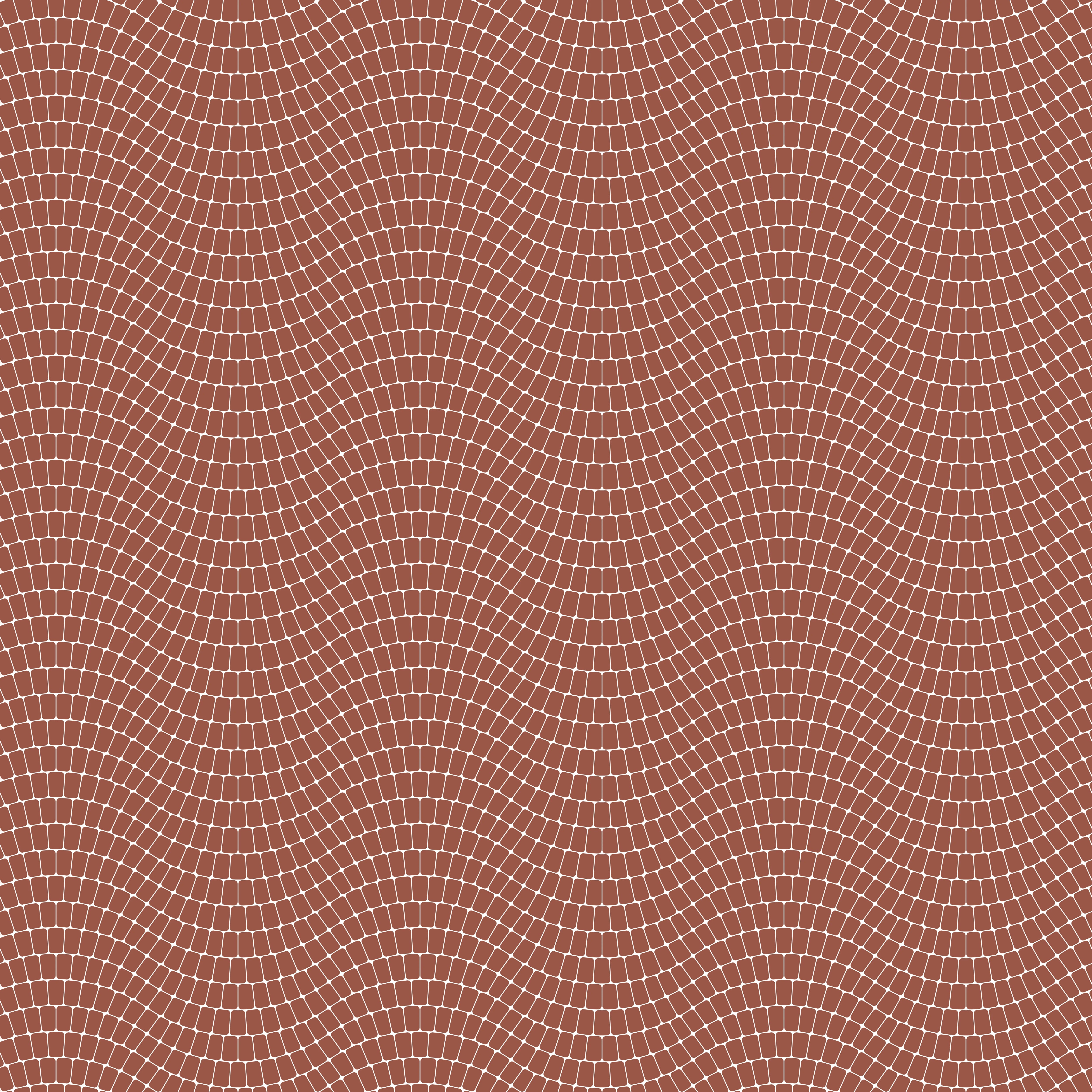 Duschrückwand - Onde - Sinuoso - Ruggine