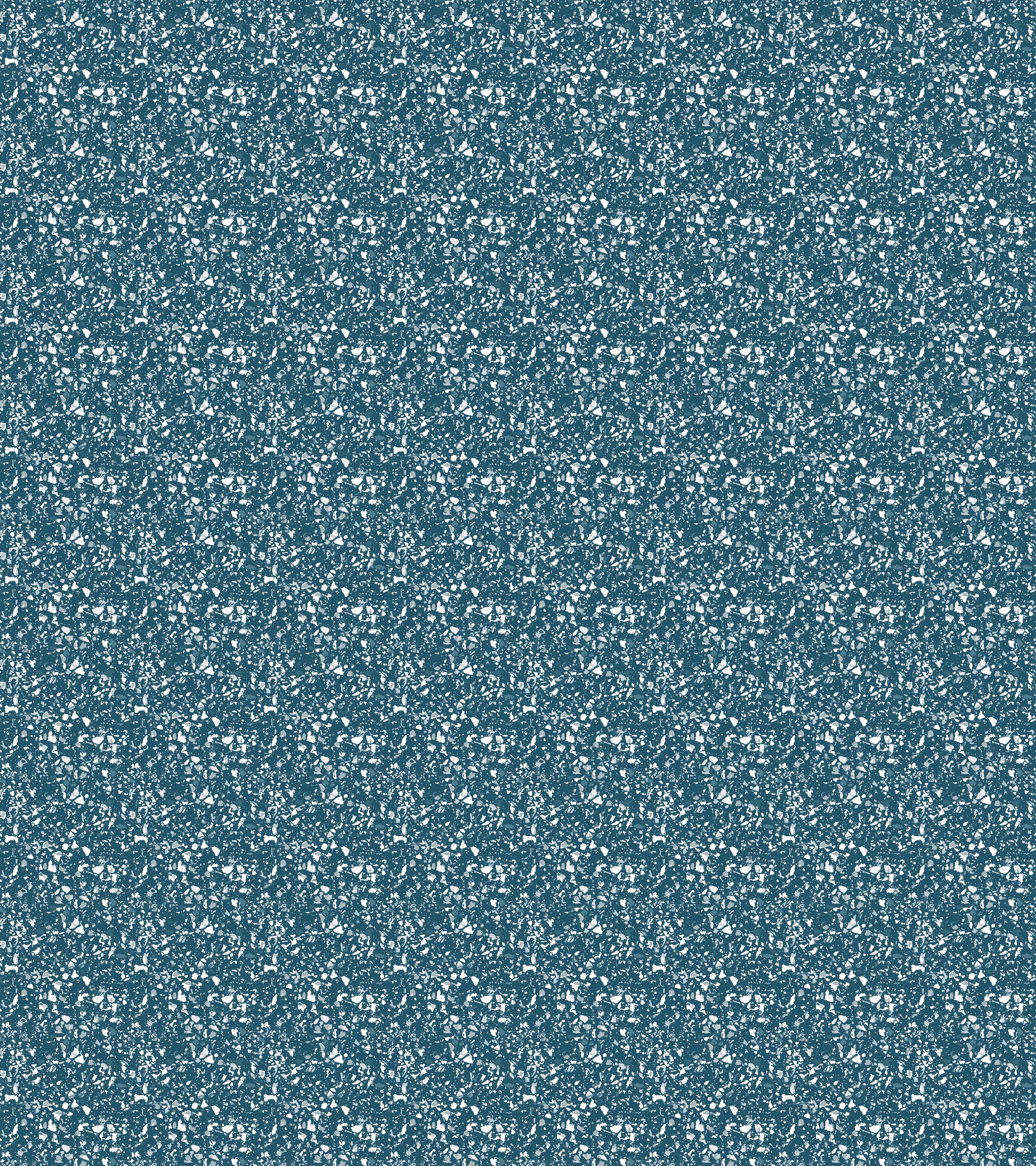 Duschrückwand - Pietre - Terrazzo - Blu Petrolio