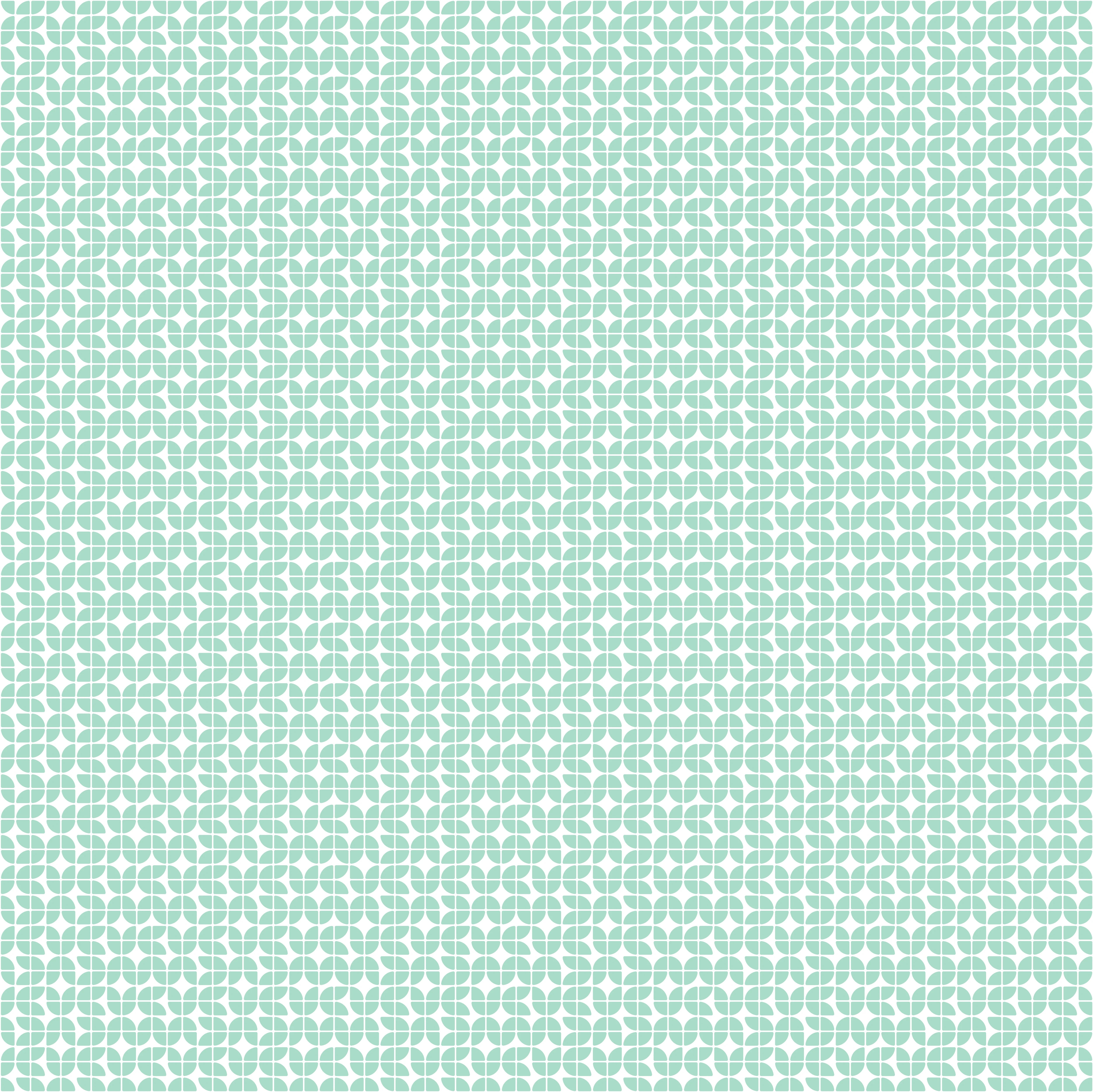 Duschrückwand - Retro - Grazia - Menta
