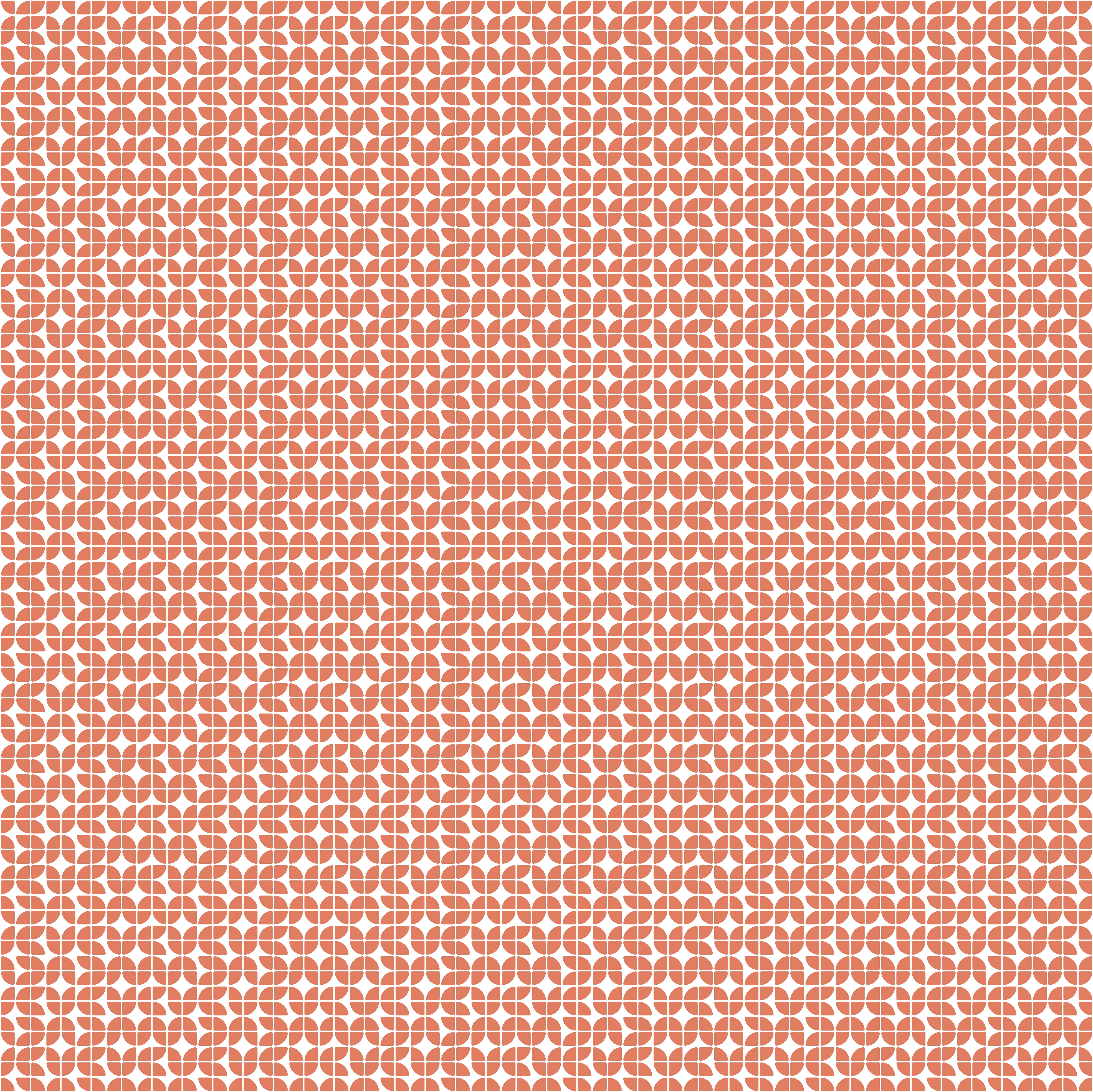 Duschrückwand - Retro - Grazia - Terracotta