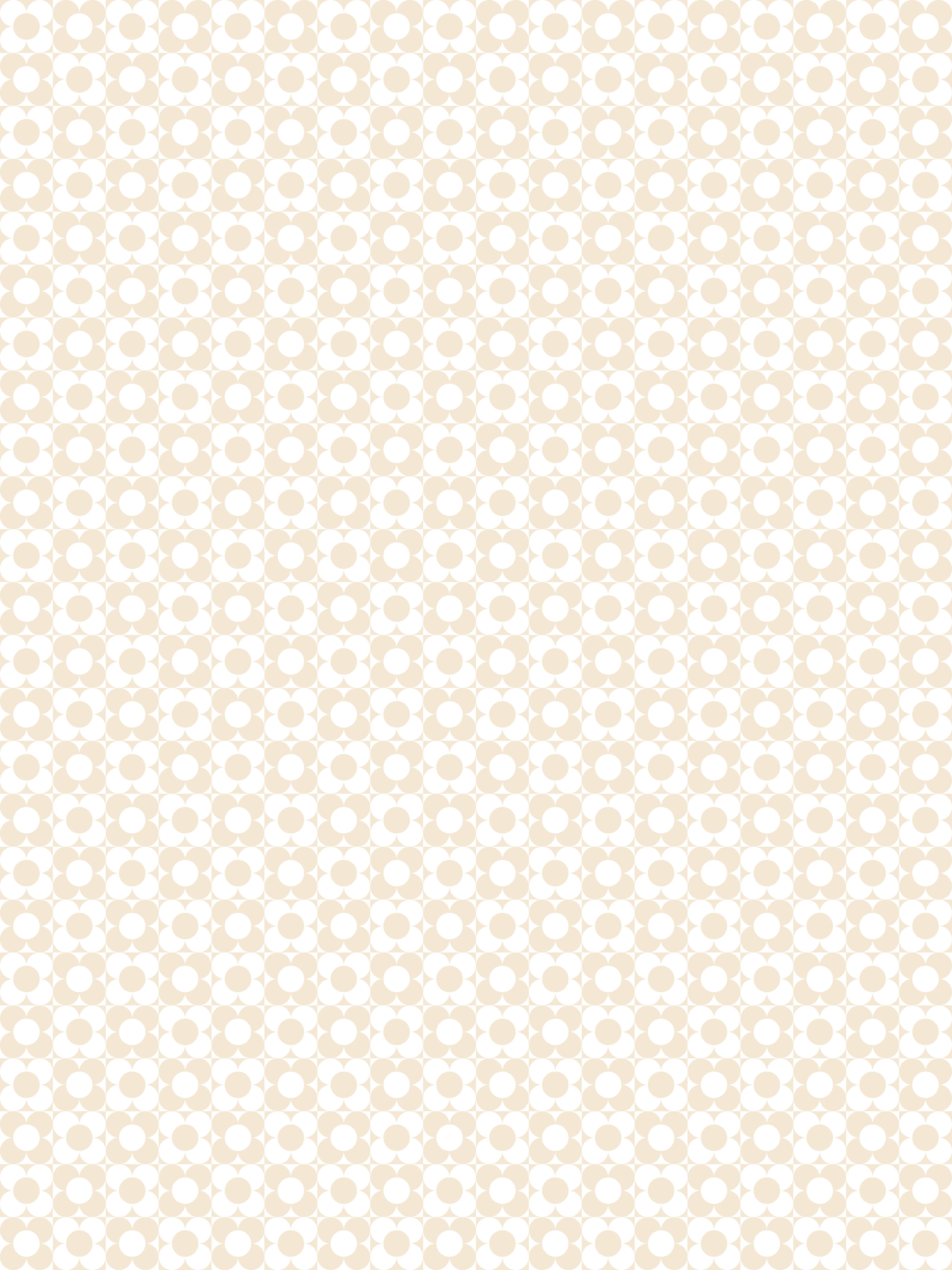 Duschrückwand - Retro - Primavera - Crema