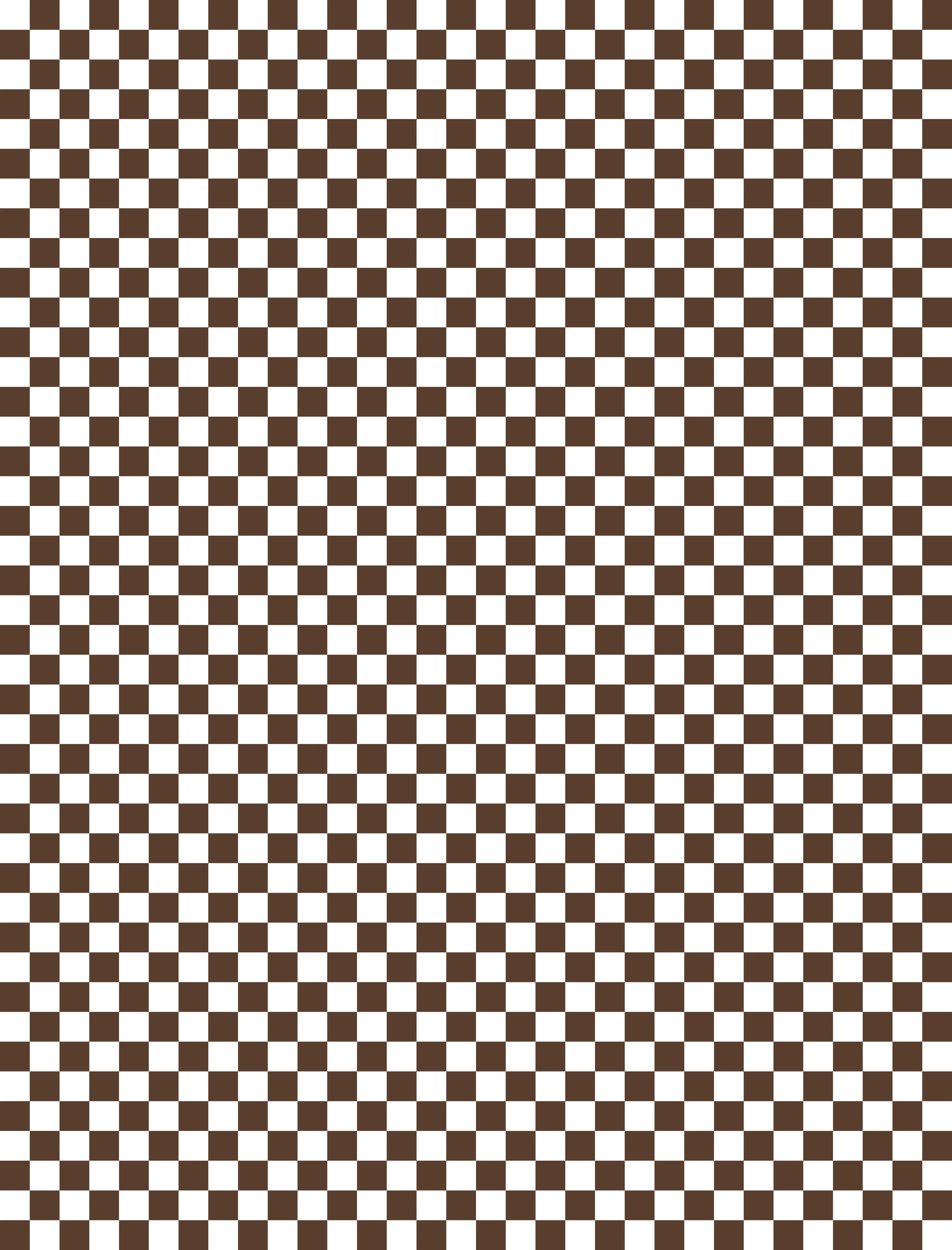 Duschrückwand - Retro - Scacco - Caffè - Scacco