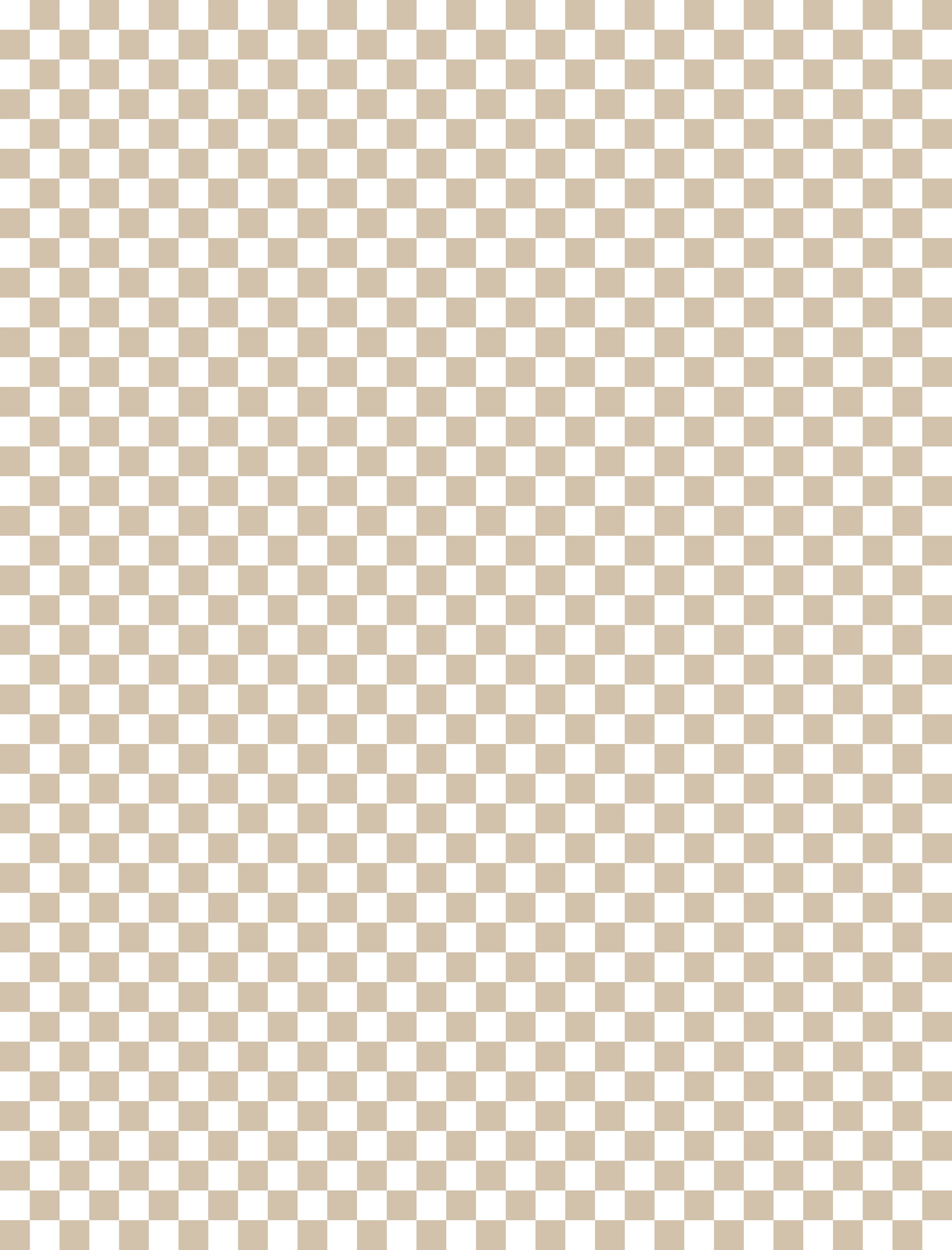 Duschrückwand - Retro - Scacco - Cappuccino - Scacco