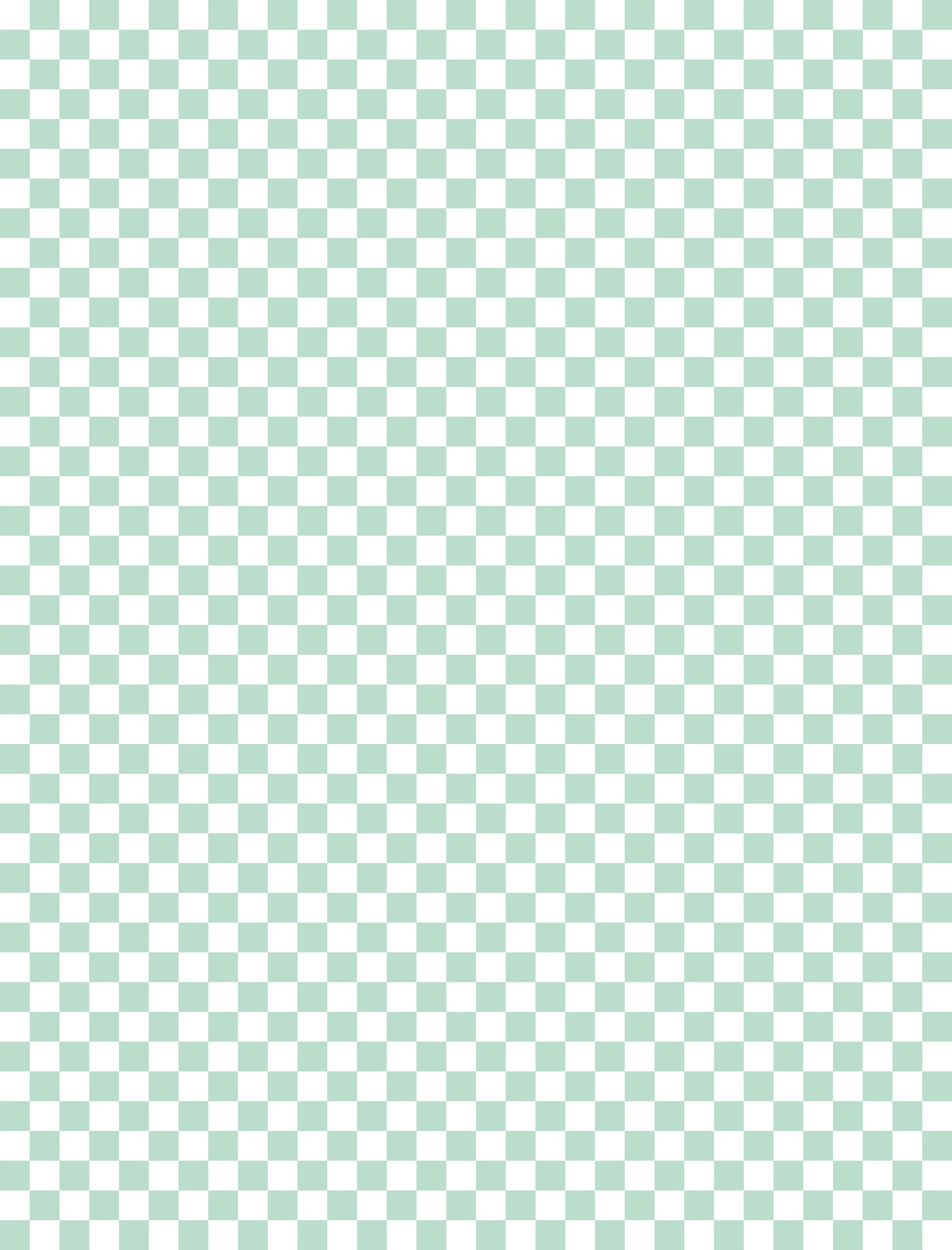 Duschrückwand - Retro - Scacco - Menta - Scacco