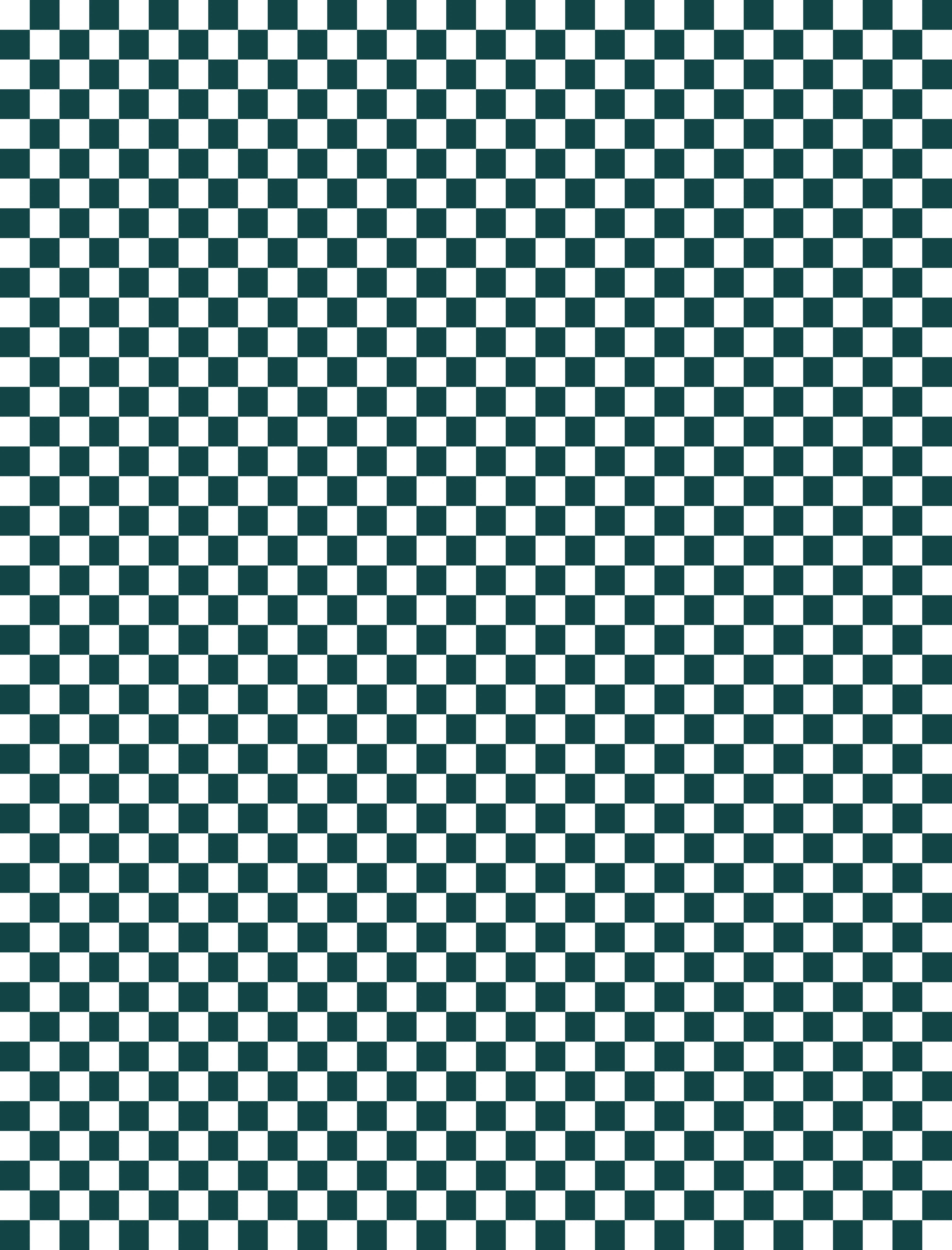 Duschrückwand - Retro - Scacco - Verde petrolio - Scacco