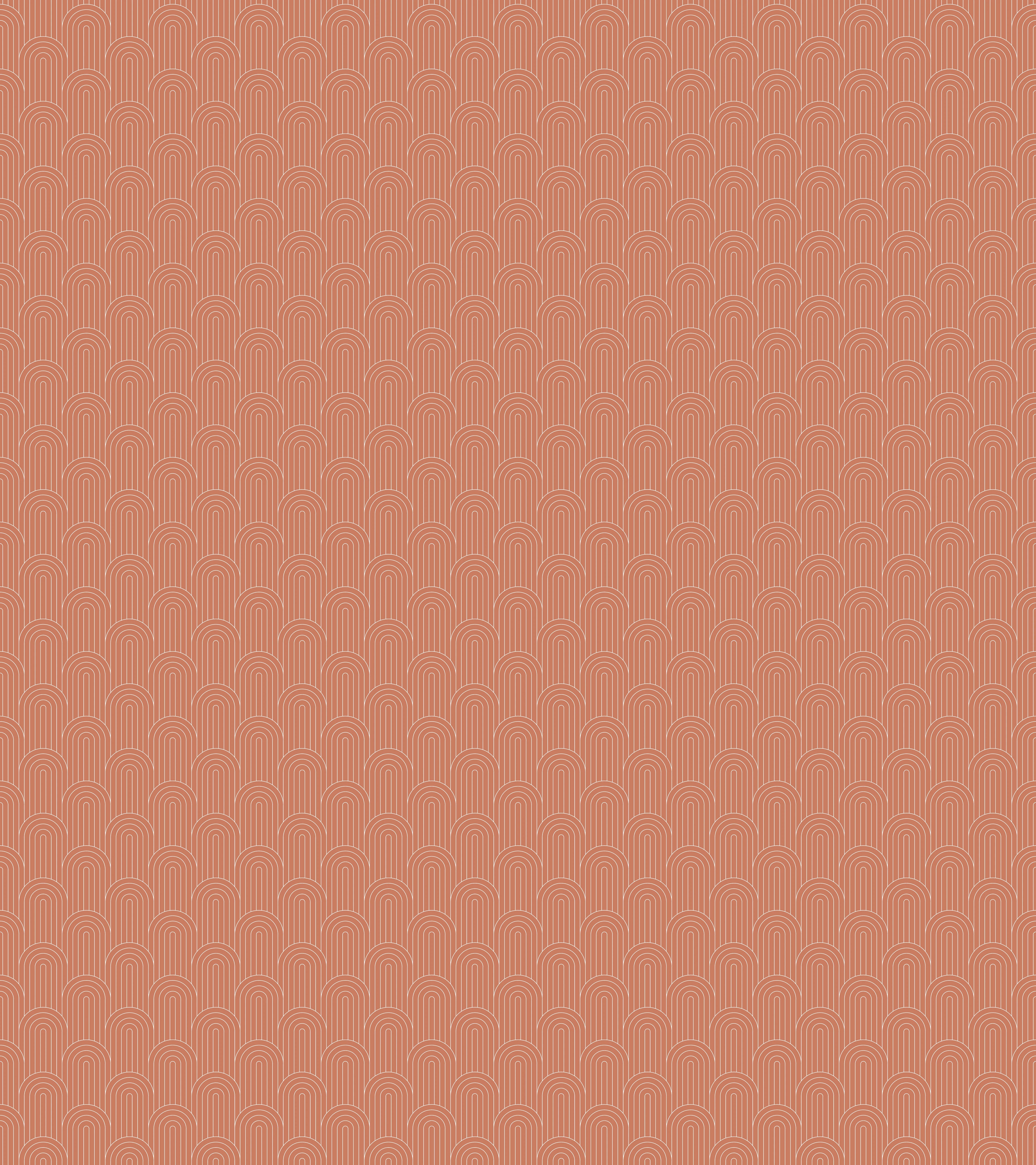 Duschrückwand - Simmetria - Arcate - Terracotta
