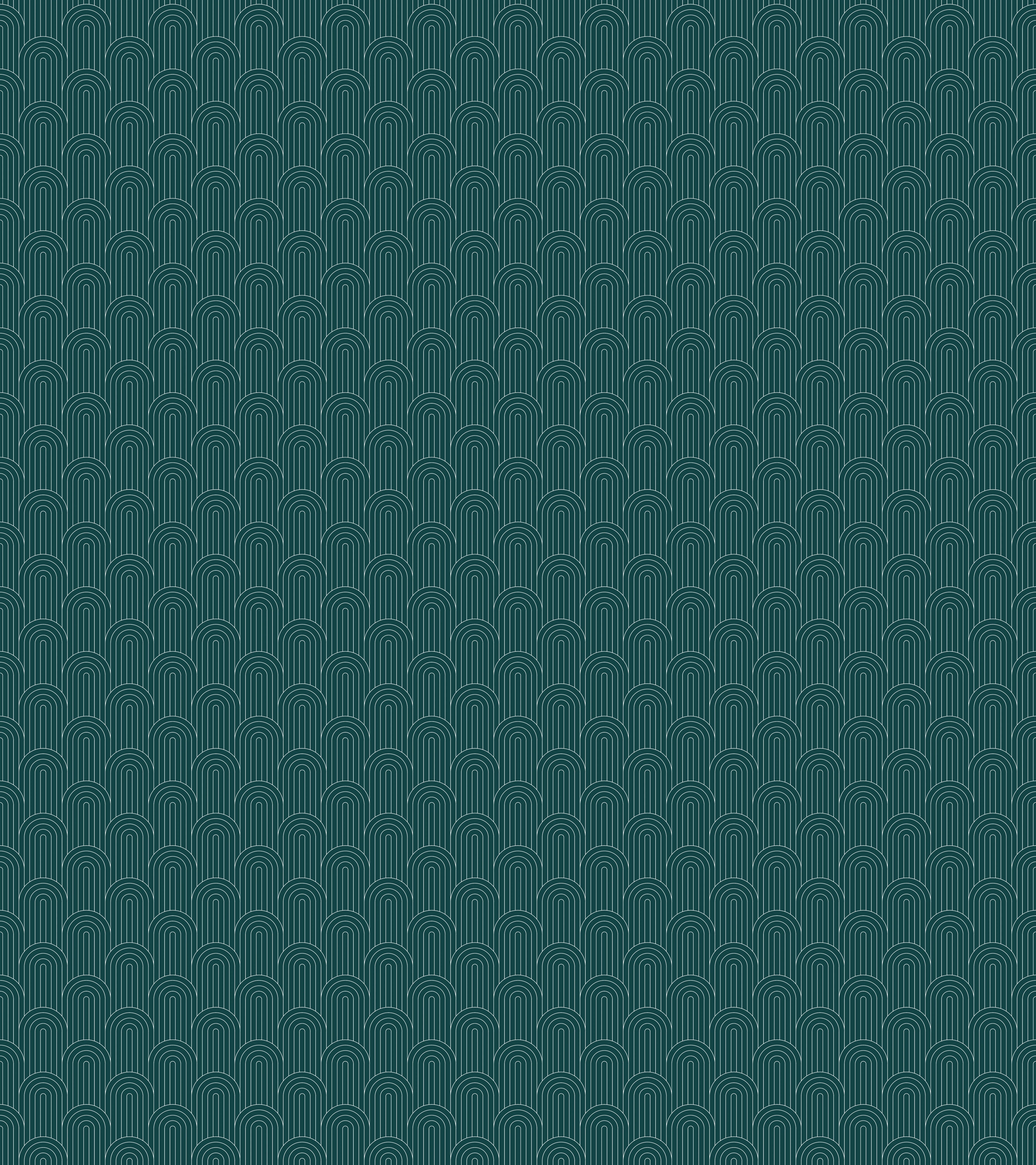 Duschrückwand - Simmetria - Arcate - Verde petrolio
