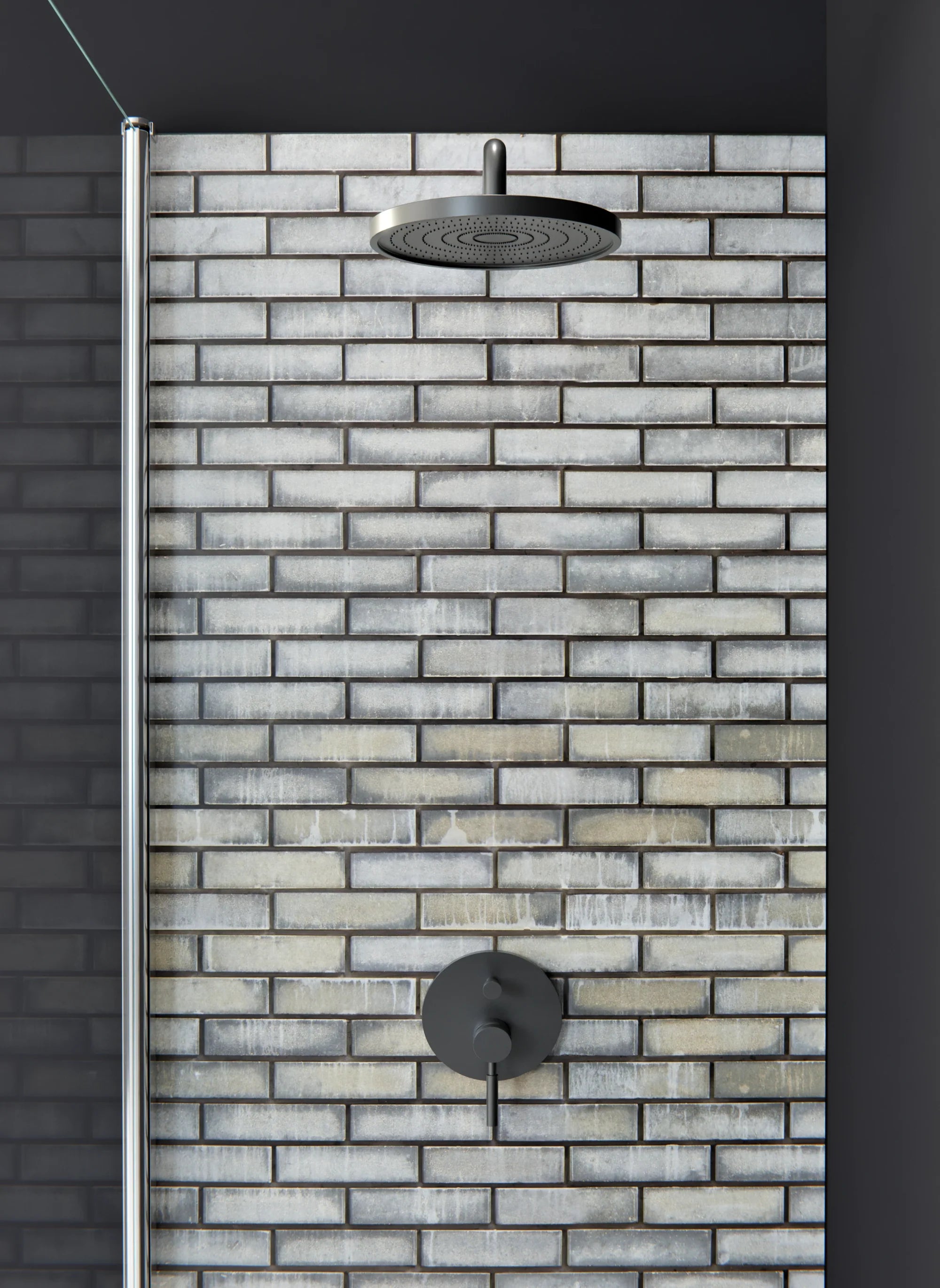 Duschrückwand - Standardmaß - Tramazzo