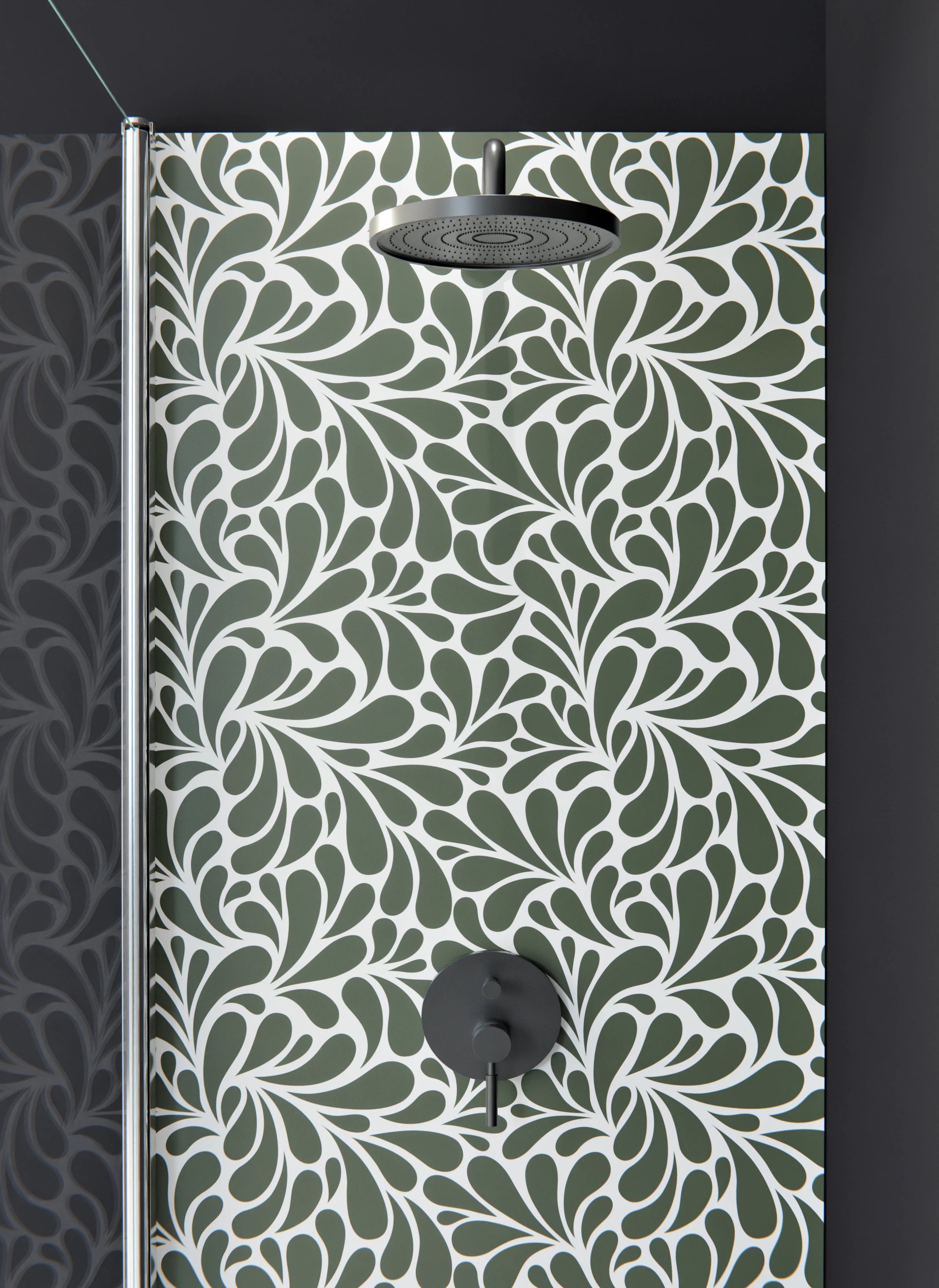 Duschrückwand - Natura - Petaloso - Bosco