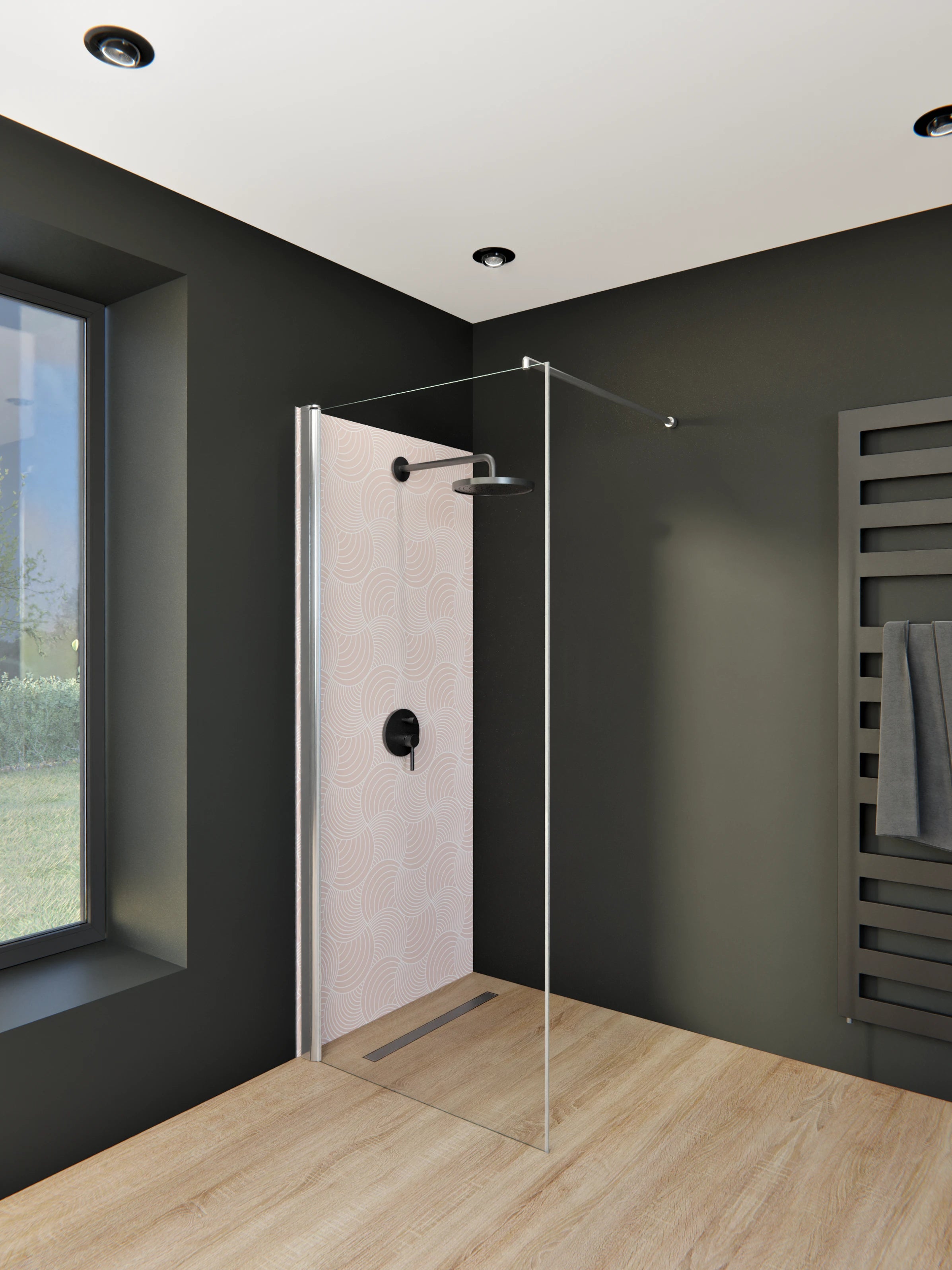 Duschrückwand - Onde - Immaginario - Cipria