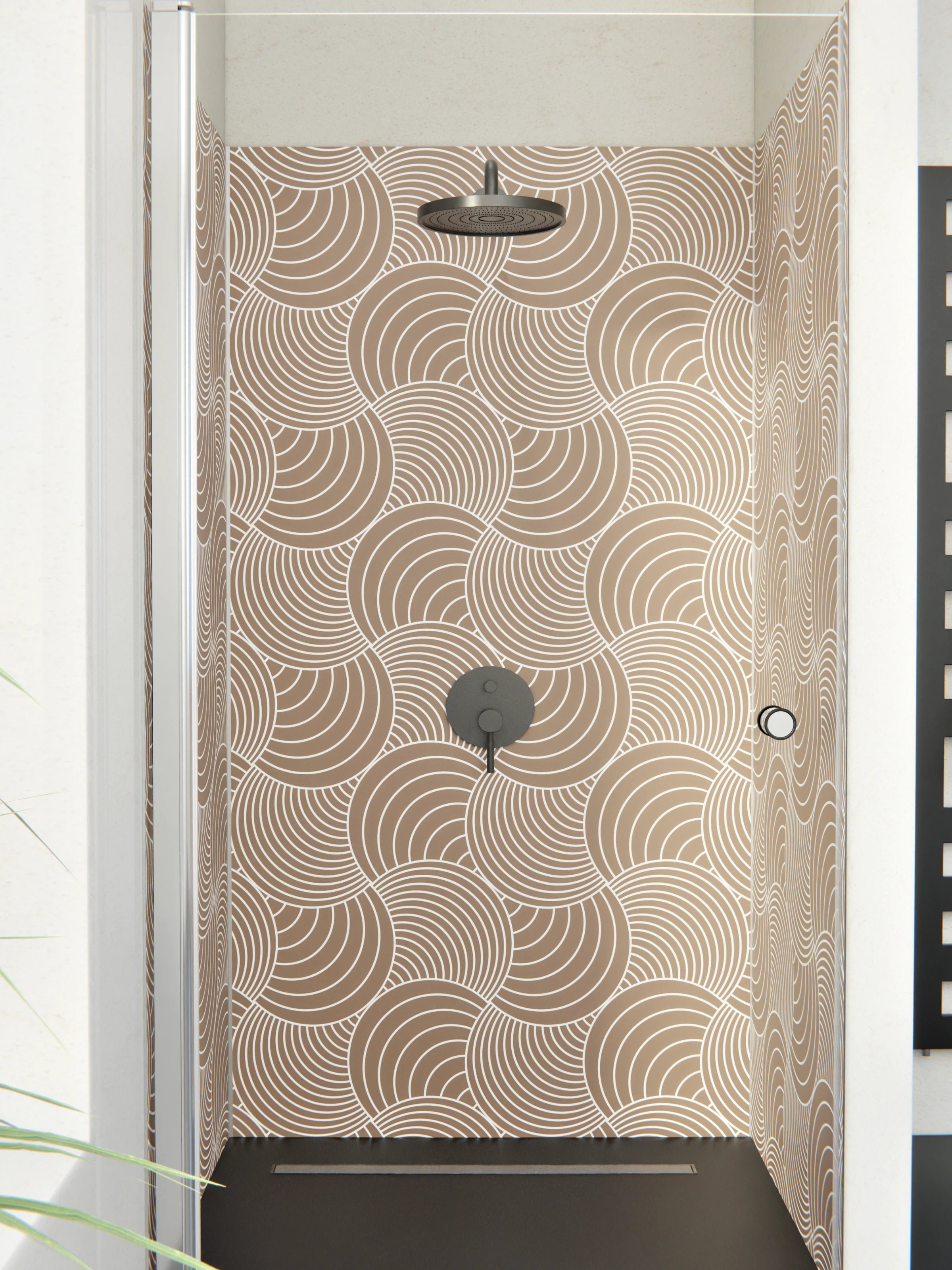 Duschrückwand - Onde - Immaginario - Sigaro