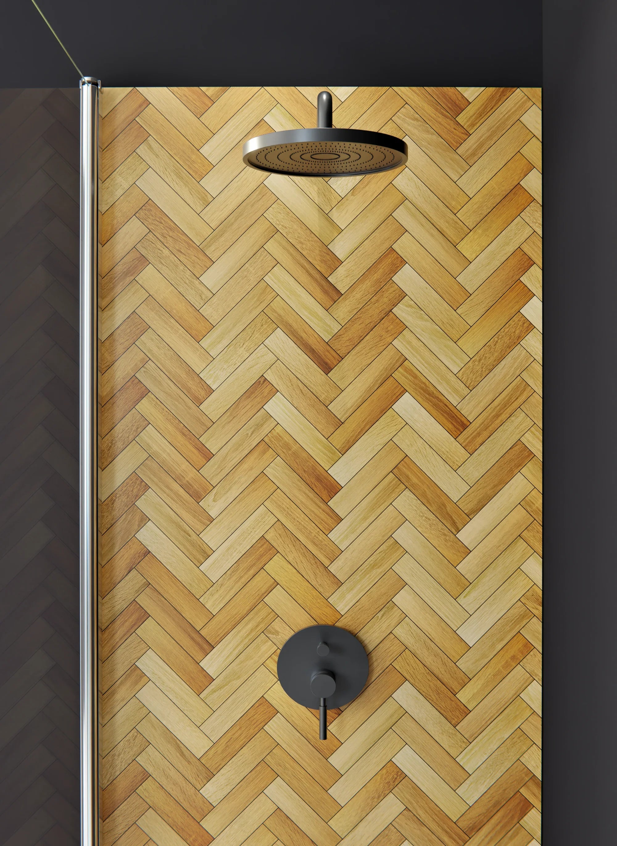 Duschrückwand - Standardmaß - Nogaloro