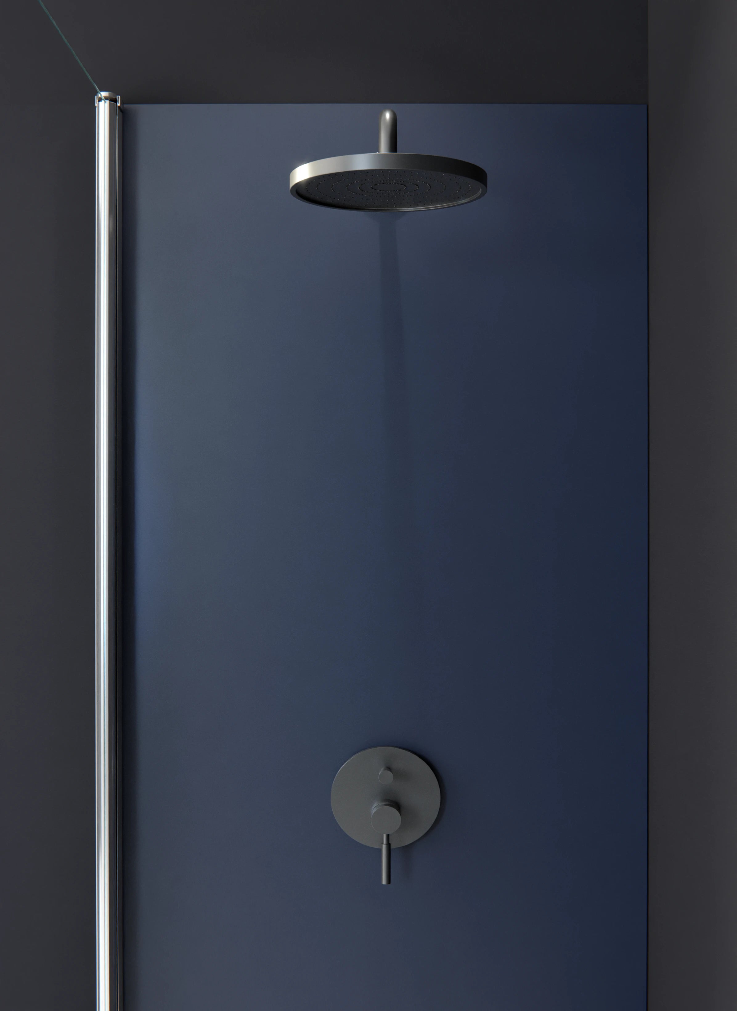 Duschrückwand - Vero Colors - Cobalt Steel
