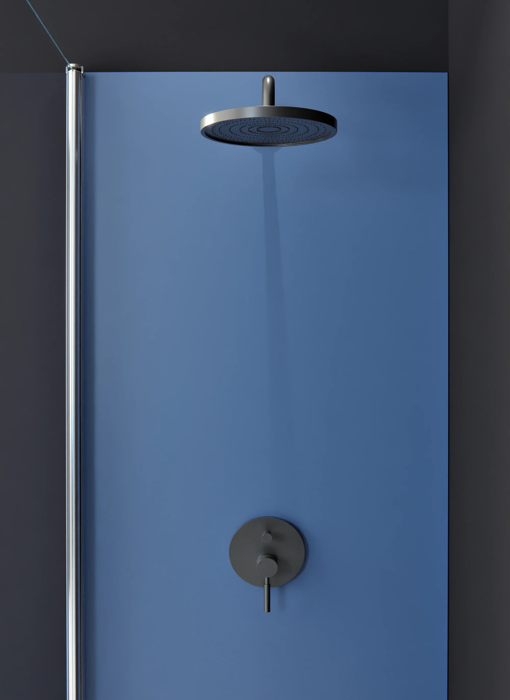 Duschrückwand - Standardmaß - Horizon Blue