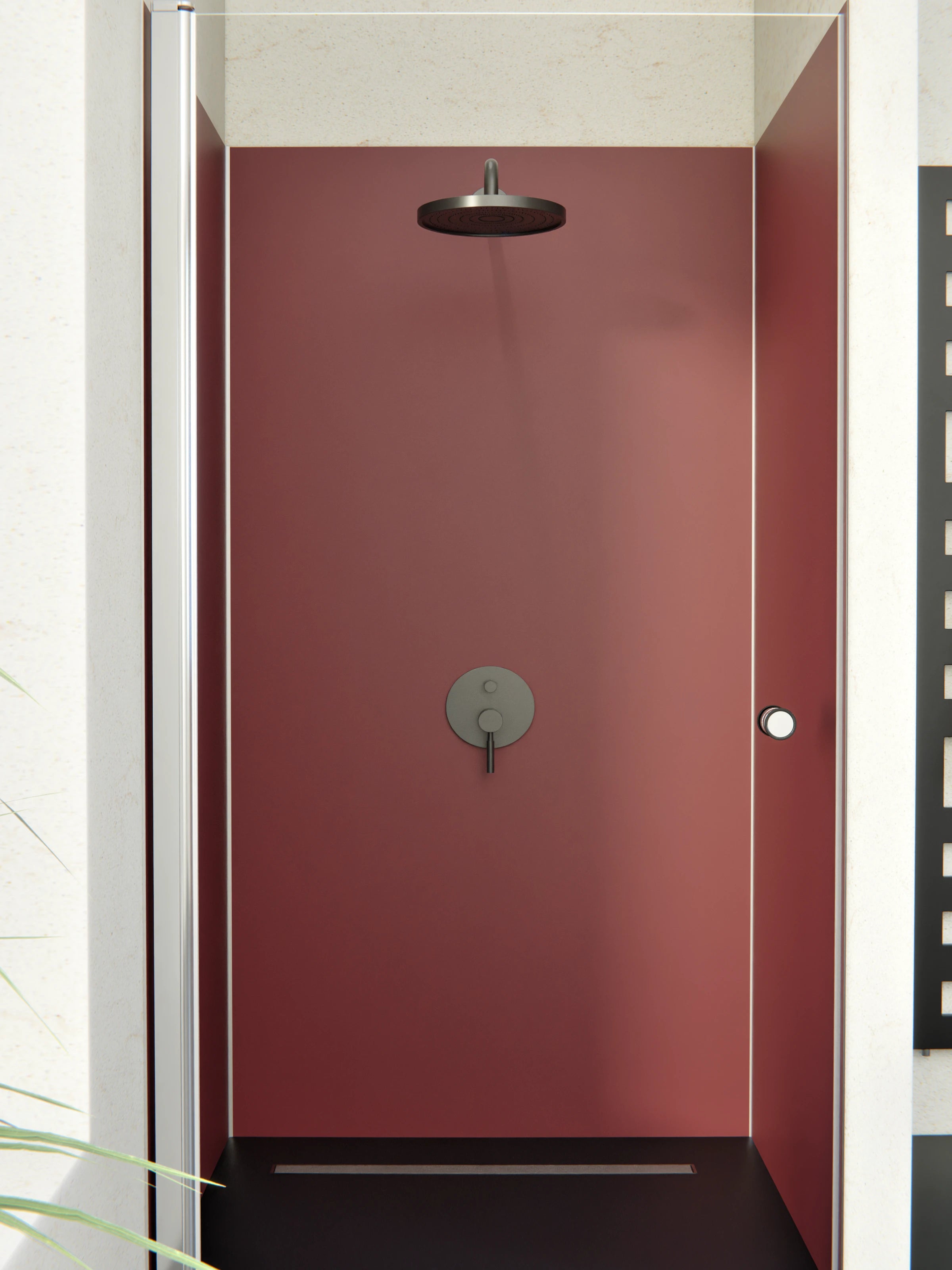 Duschrückwand - Vero Colors - Merlot Velvet