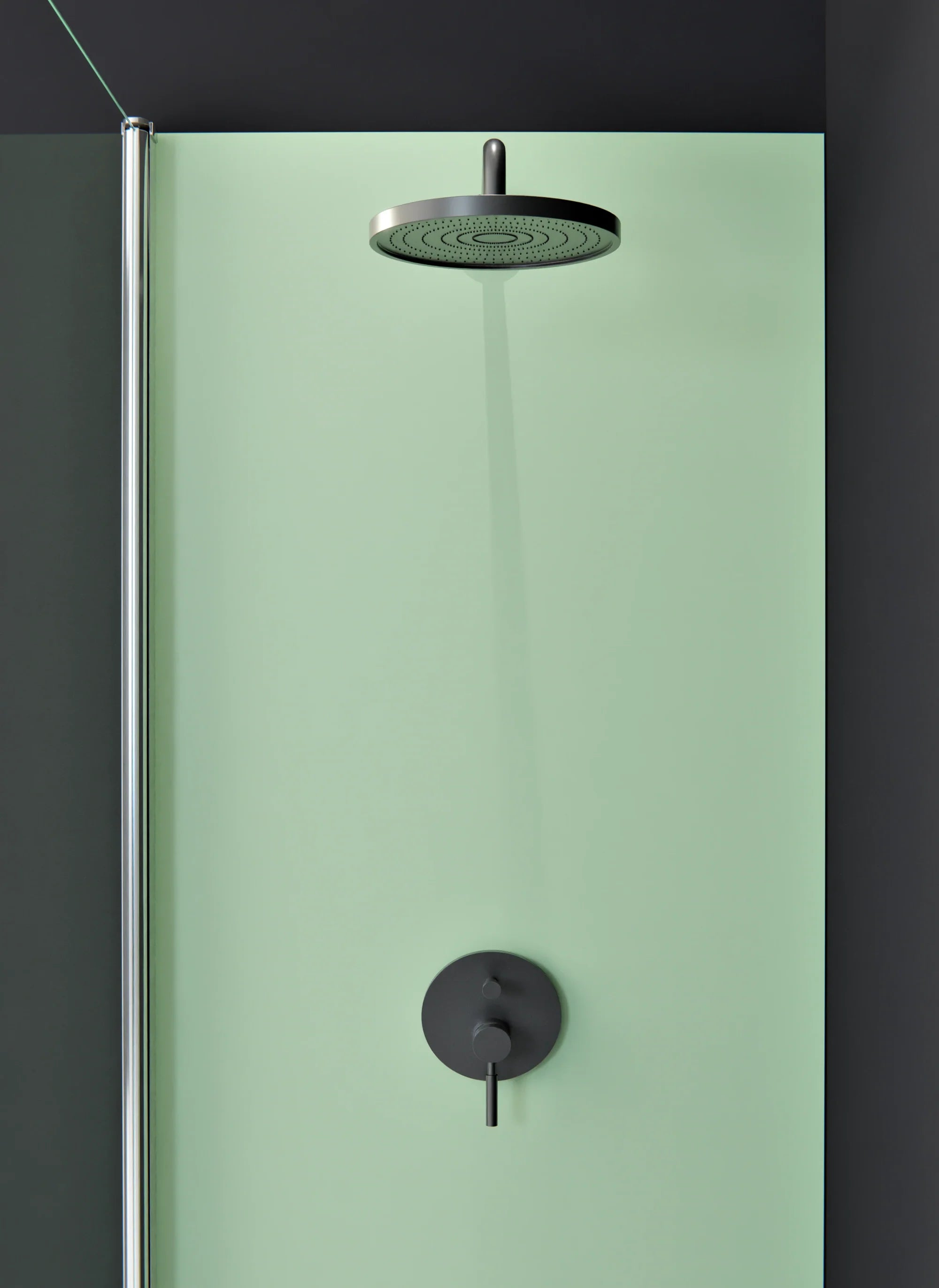 Duschrückwand - Standardmaß - Mint Essence