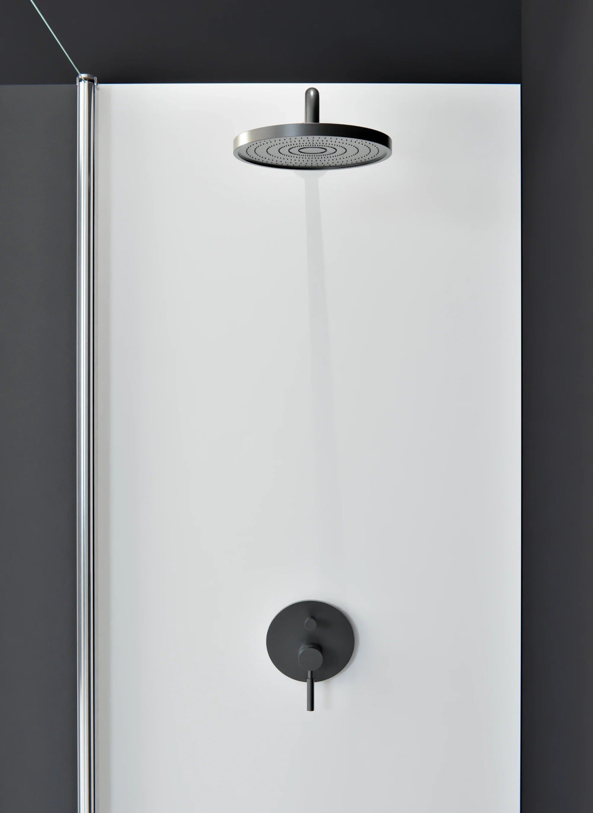 Duschrückwand - Standardmaß - Pure White