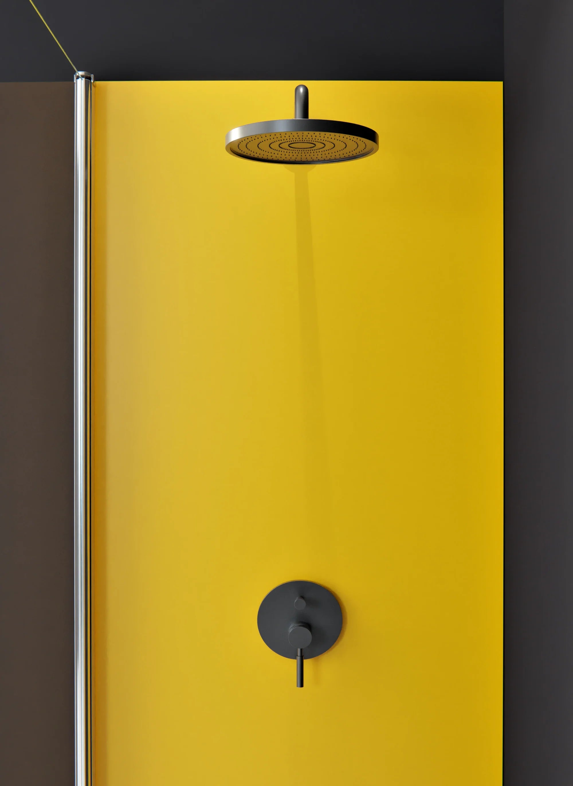 Duschrückwand - Standardmaß - Vero Colors - Strong Yellow