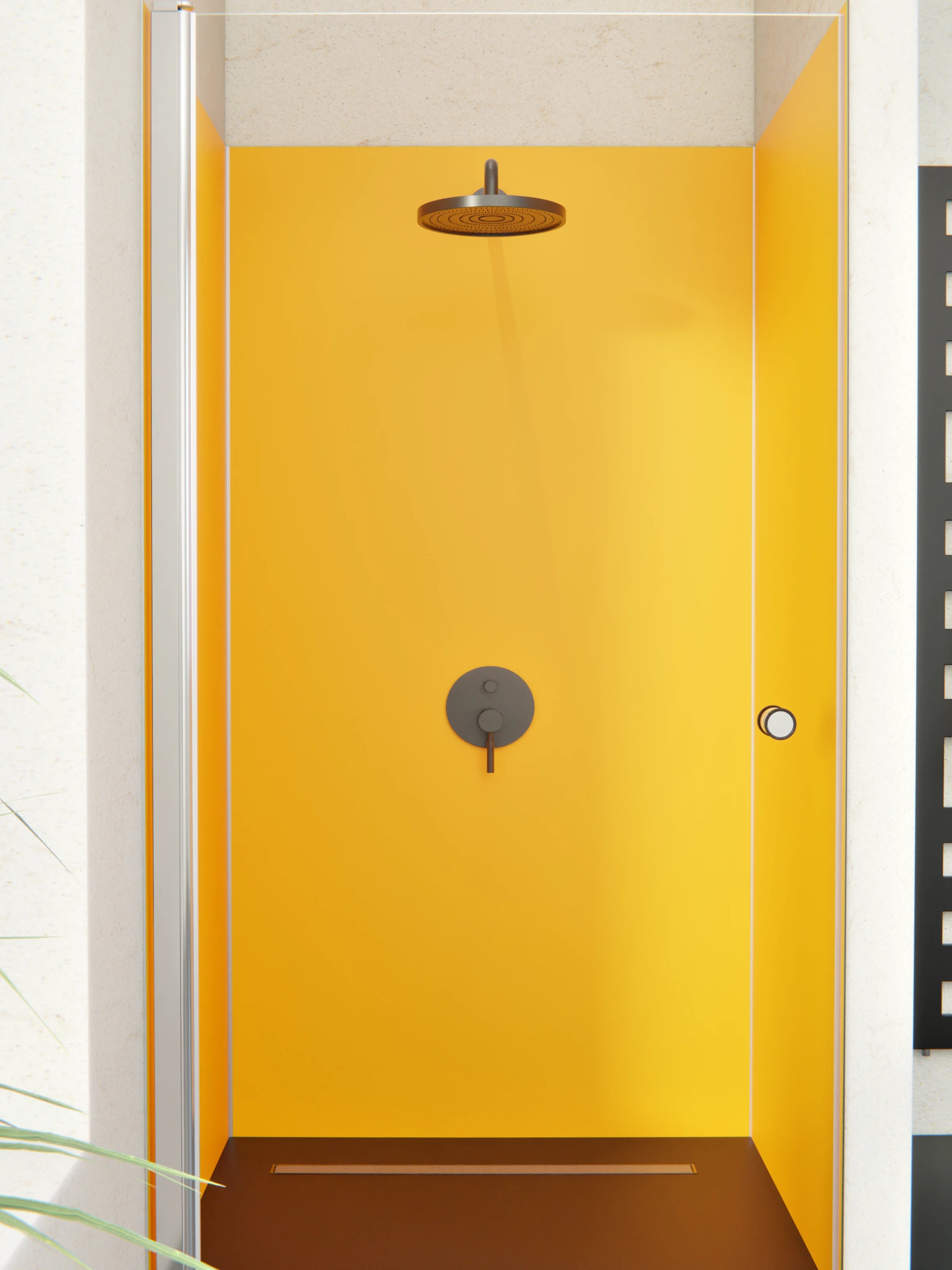 Duschrückwand - Vero Colors - Sun Yellow