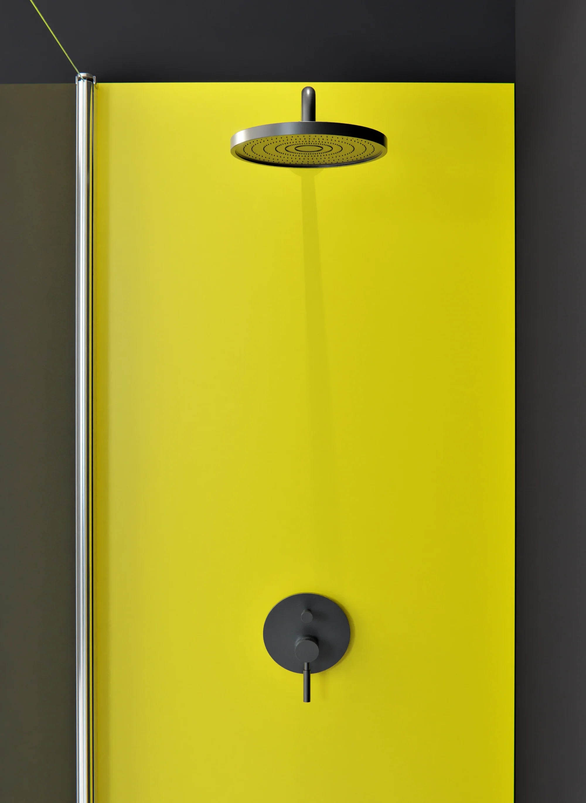 Duschrückwand - Standardmaß - Sunbeam Yellow