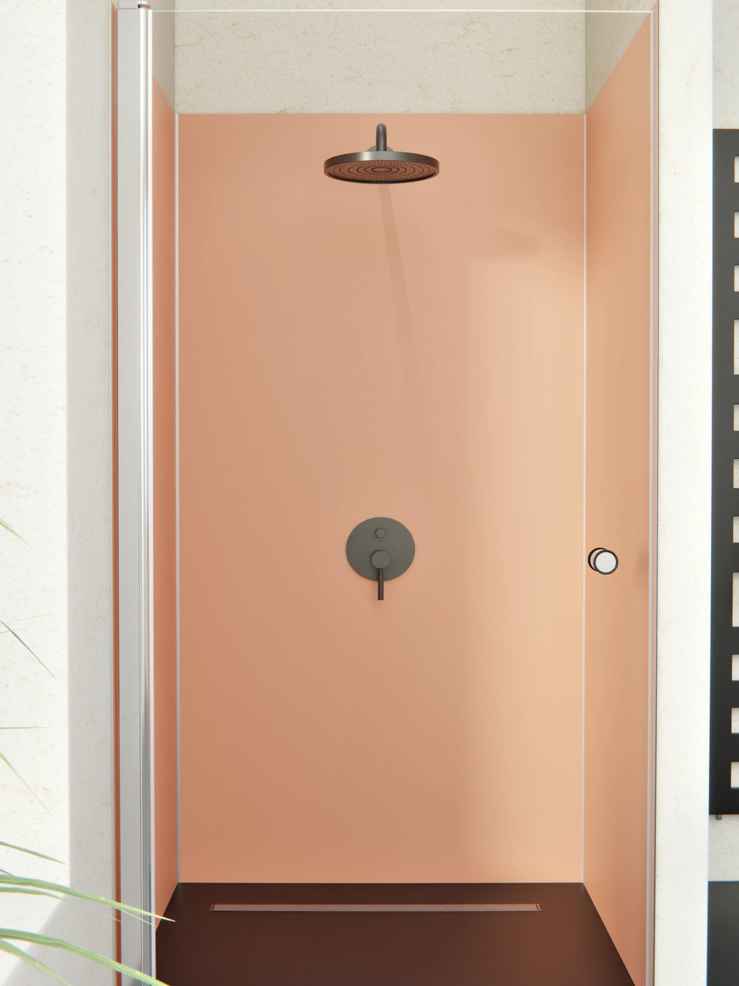 Duschrückwand - Vero Colors - Terracotta Blush