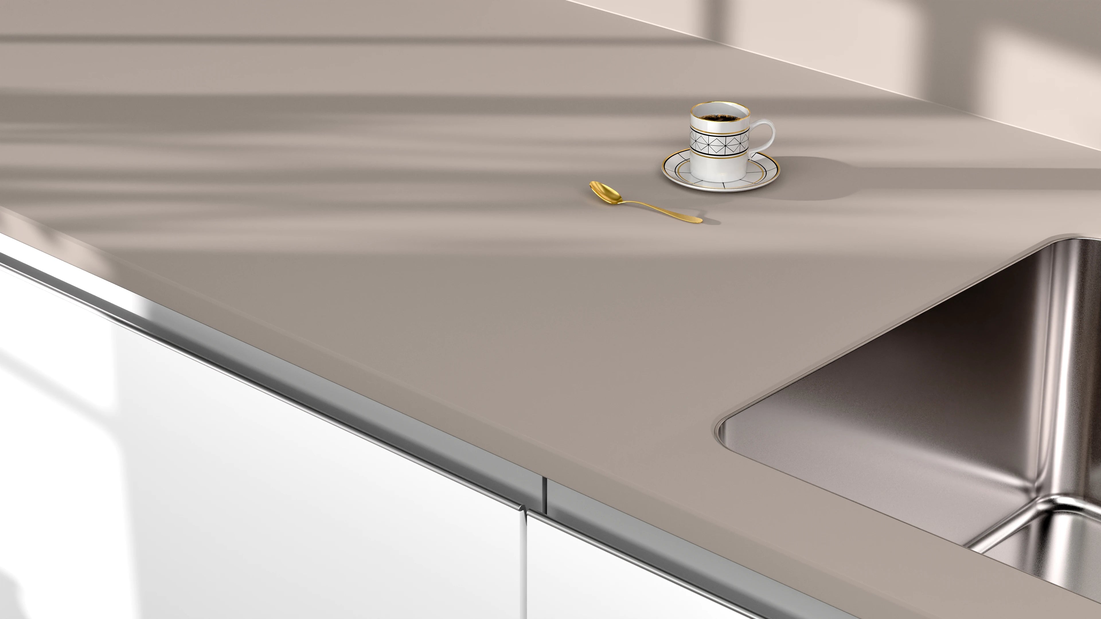 Arbeitsplatte - Brown Elegance