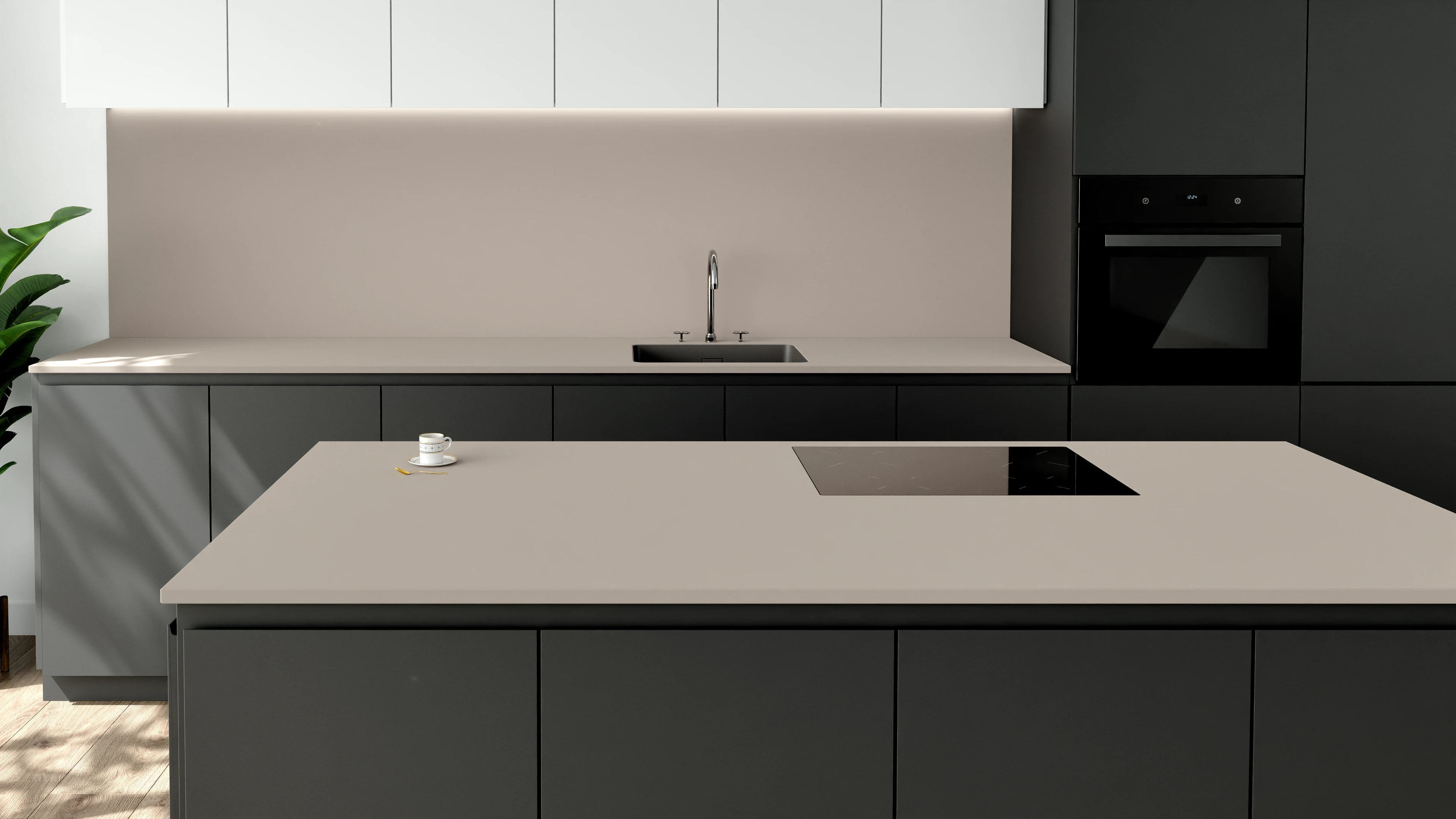 Arbeitsplatte - Brown Elegance