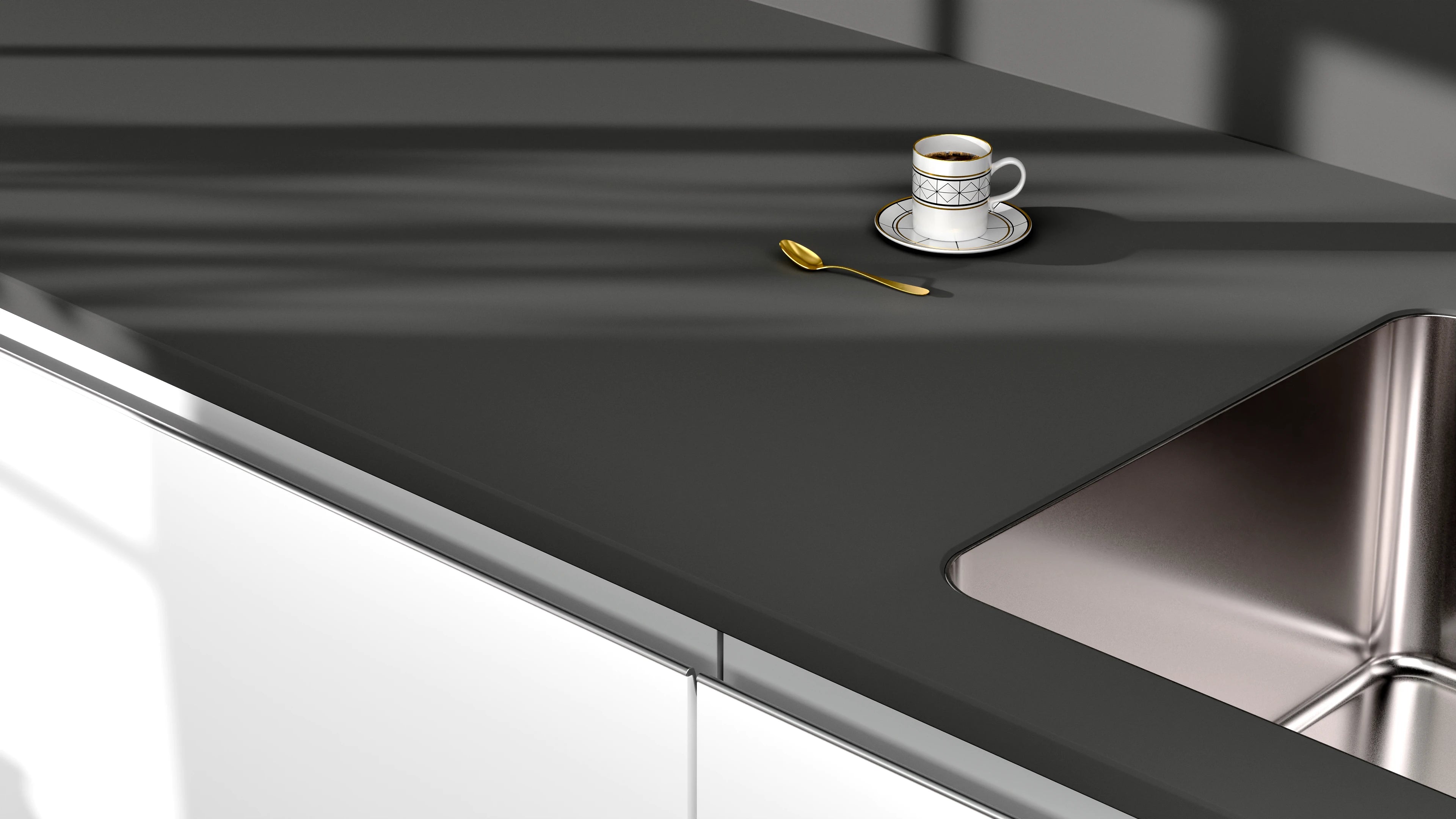 Arbeitsplatte - Grey Luxury