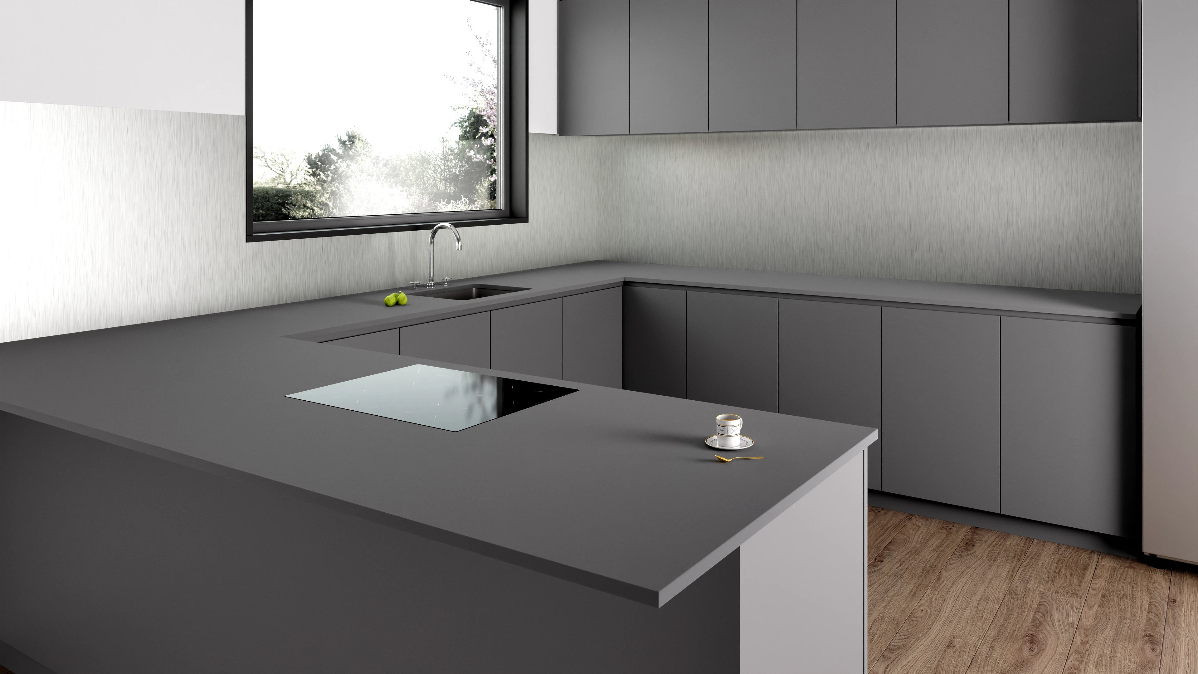 Arbeitsplatte - Grey Phantasy