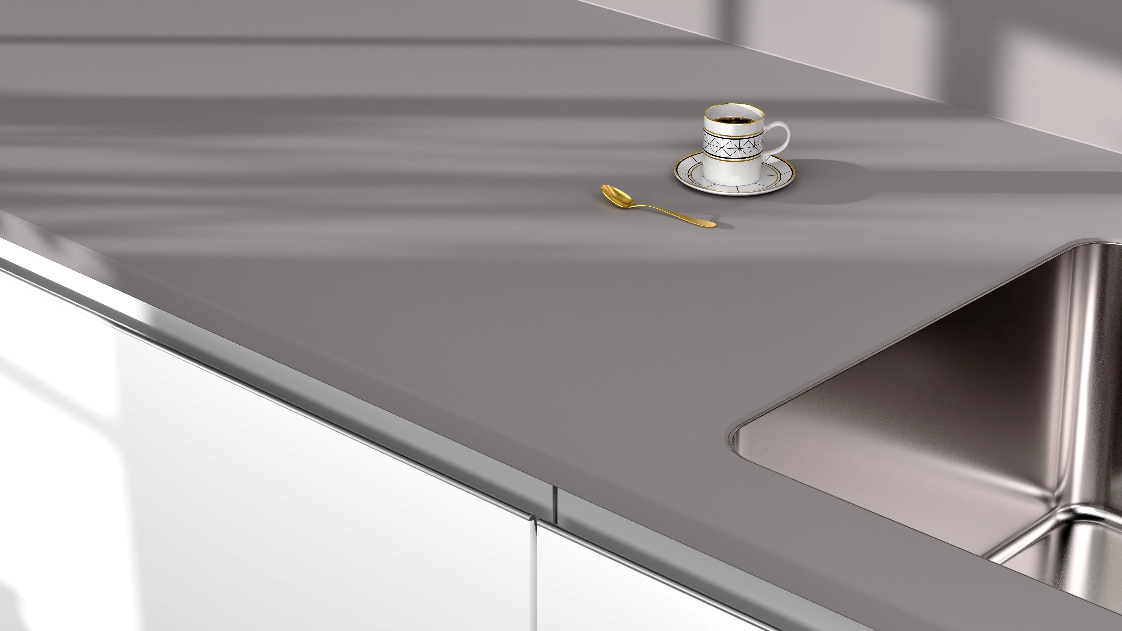 Arbeitsplatte - Premium Grey