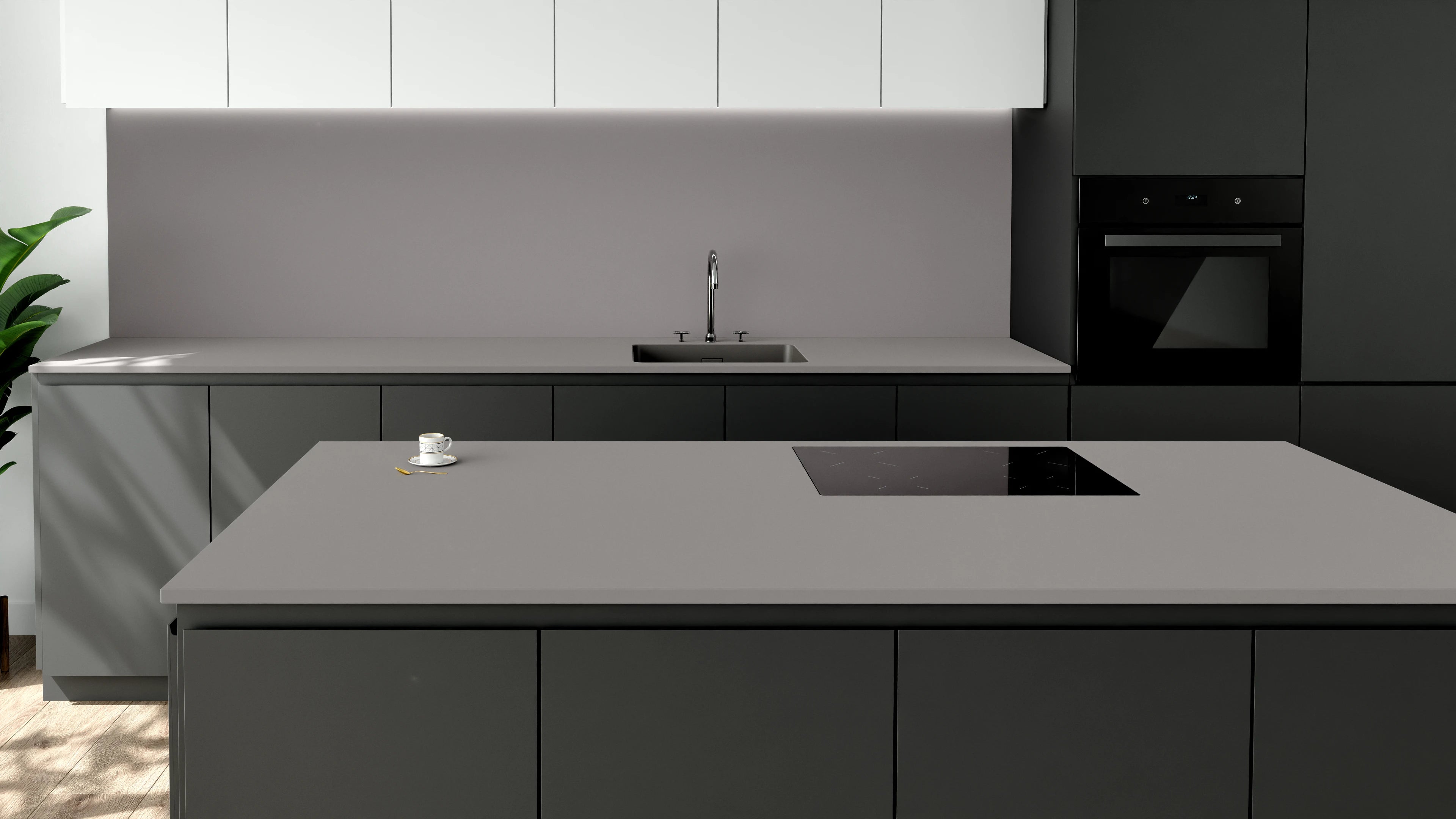 Arbeitsplatte - Premium Grey