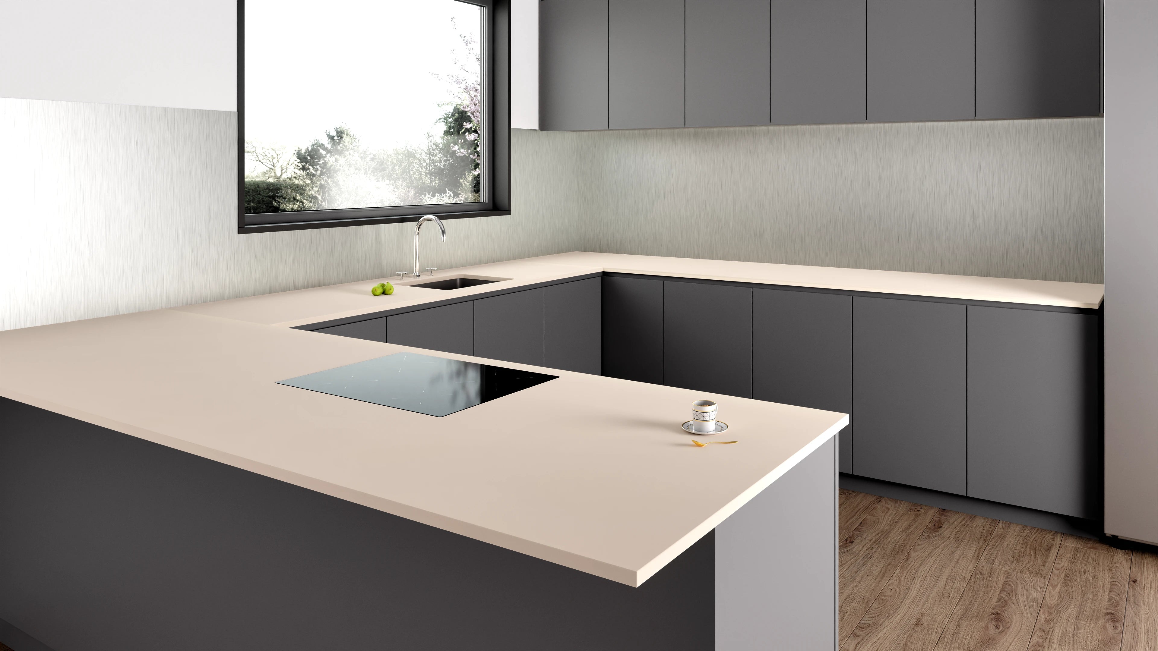 Arbeitsplatte - Sand Beige