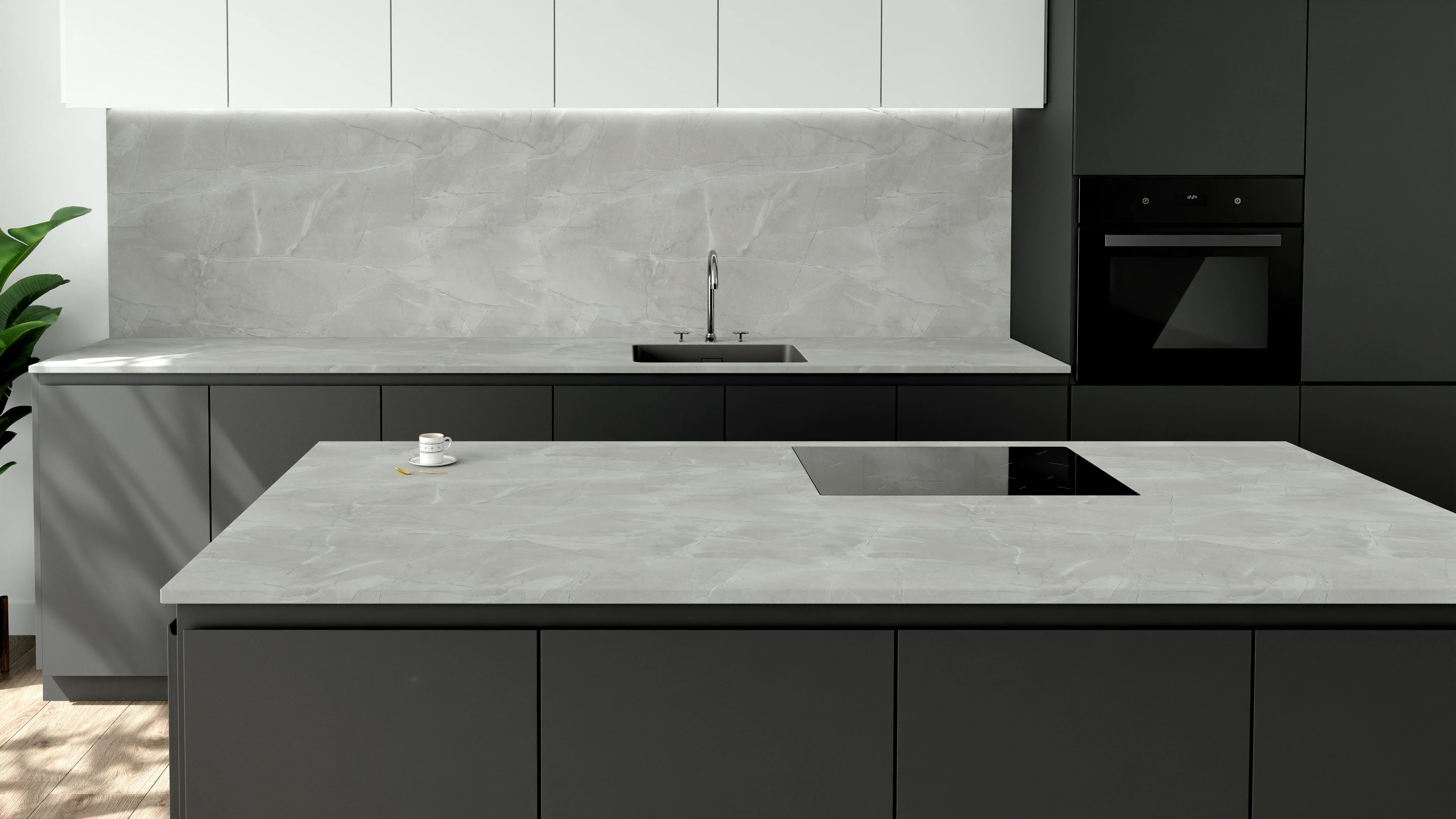 Arbeitsplatte - Stone Marble Grey