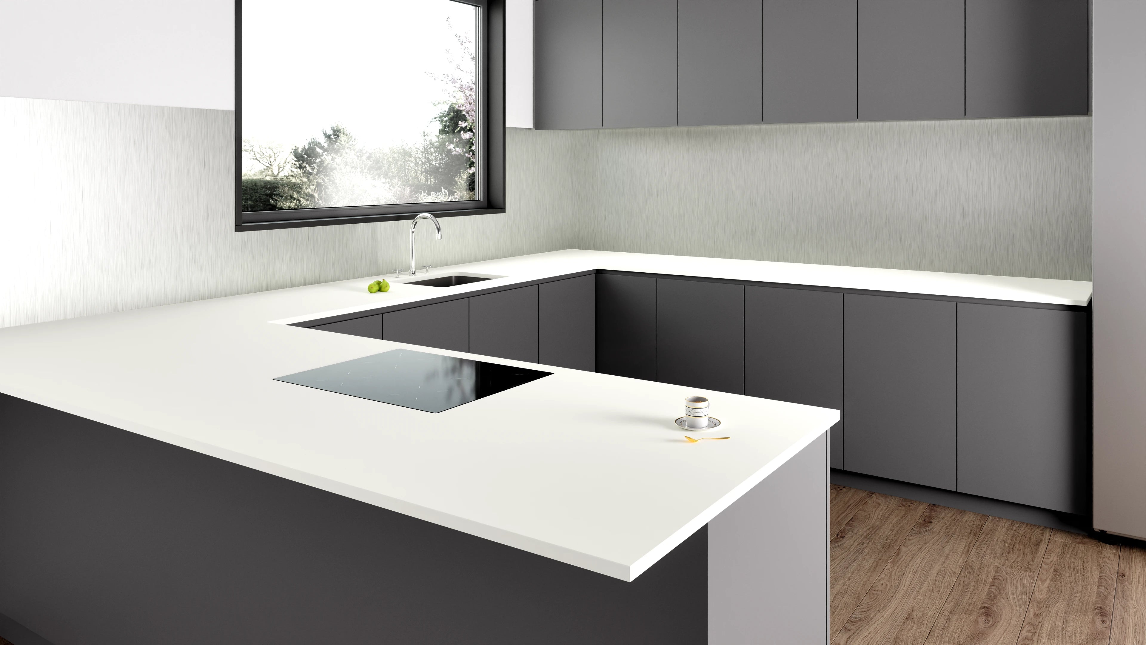 Arbeitsplatte - White Dream